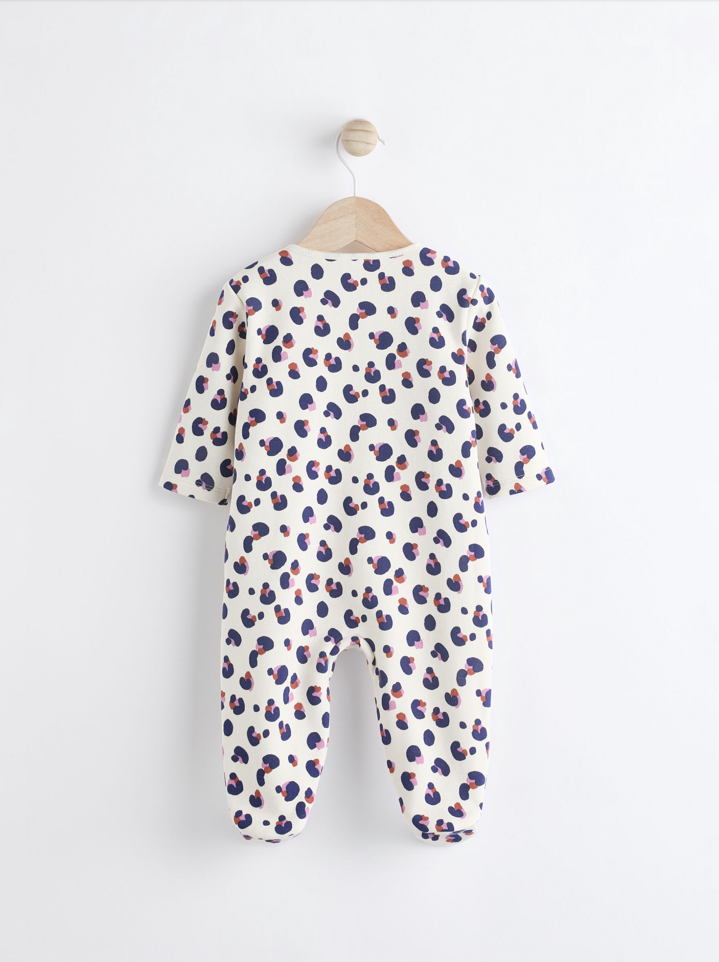 Next 2 Way Zip Fleece Lined Sleepsuit