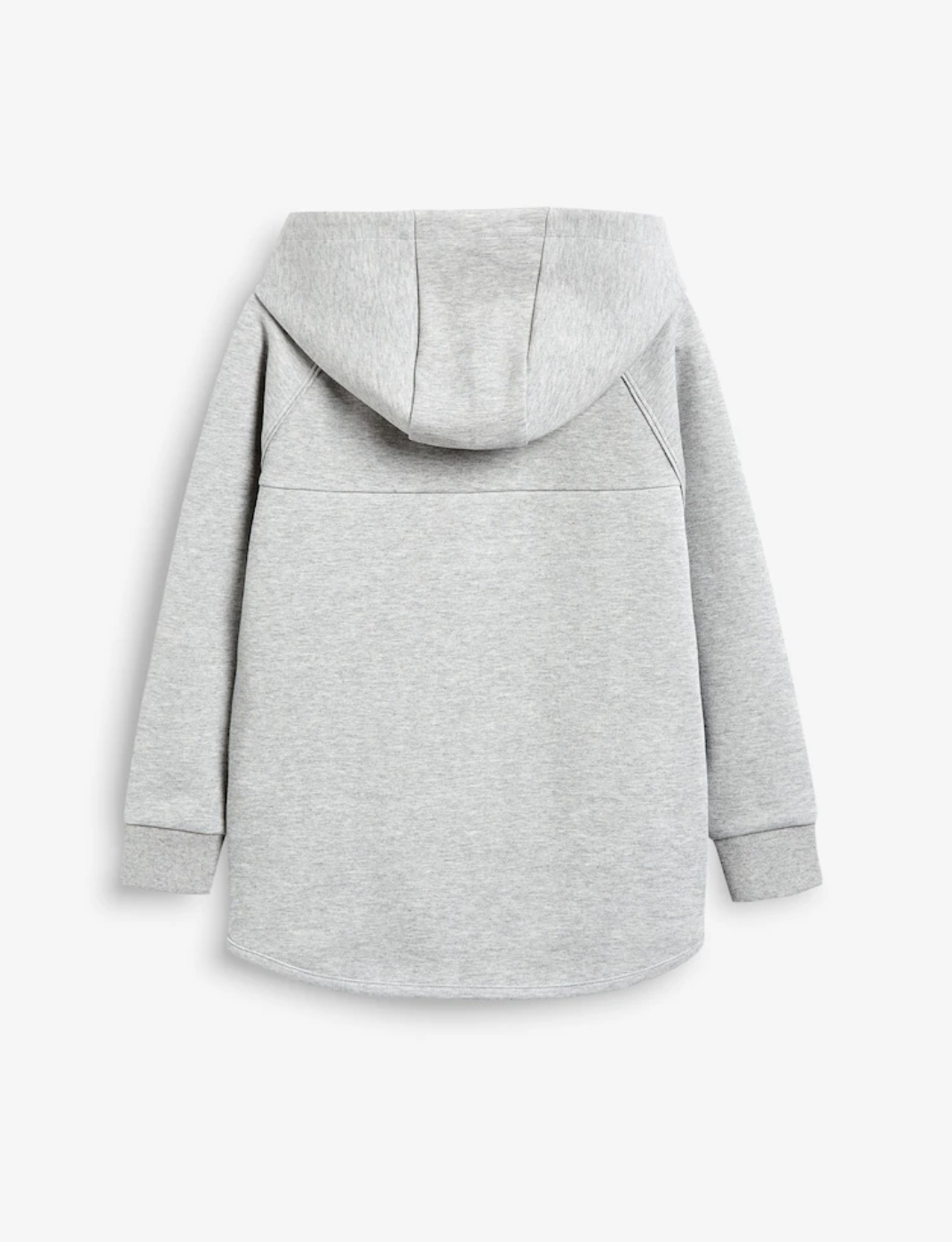 Next Grey Tech Zip Through Hoodie