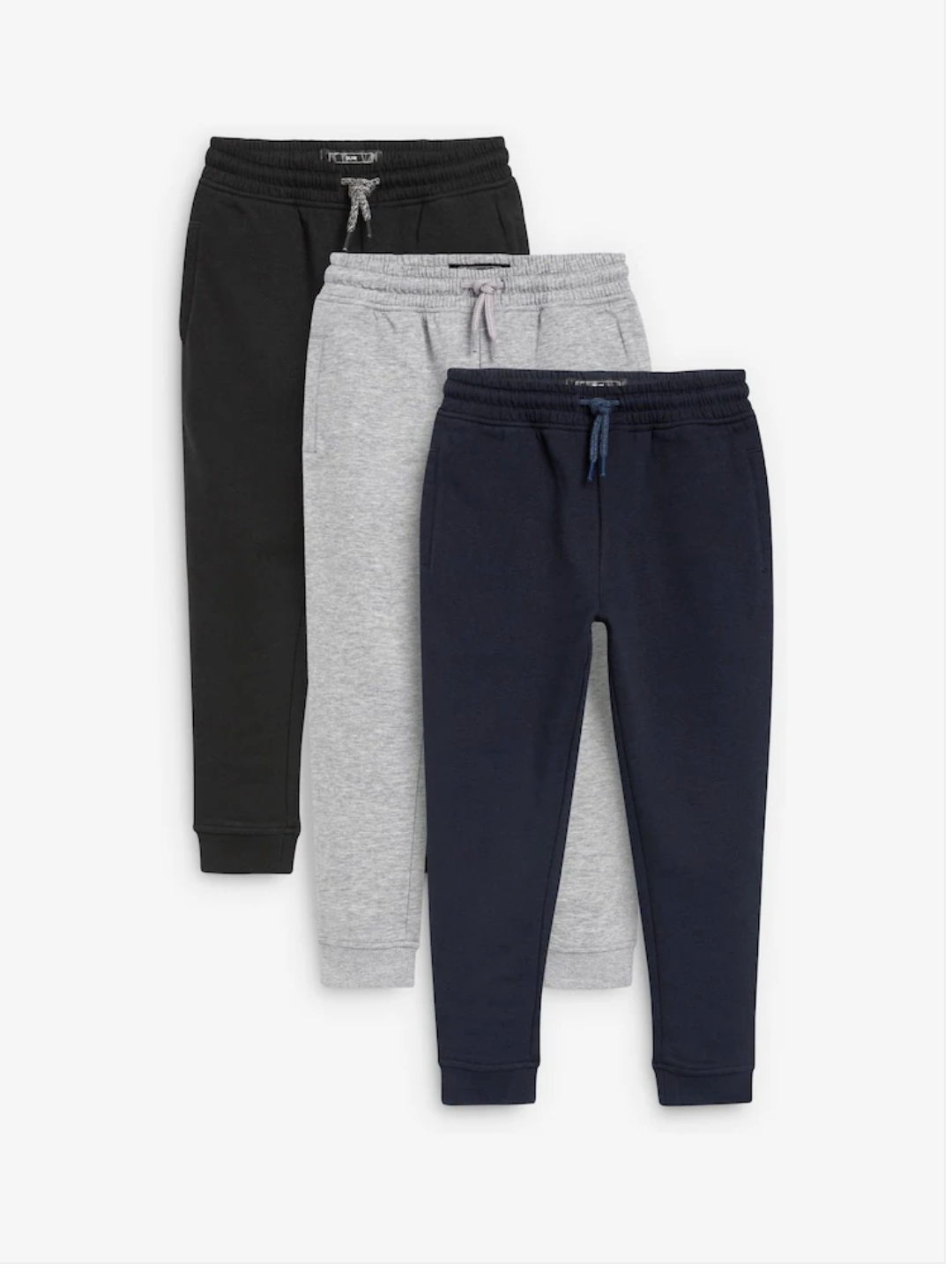 Next 3 Pack Slim Fit Joggers