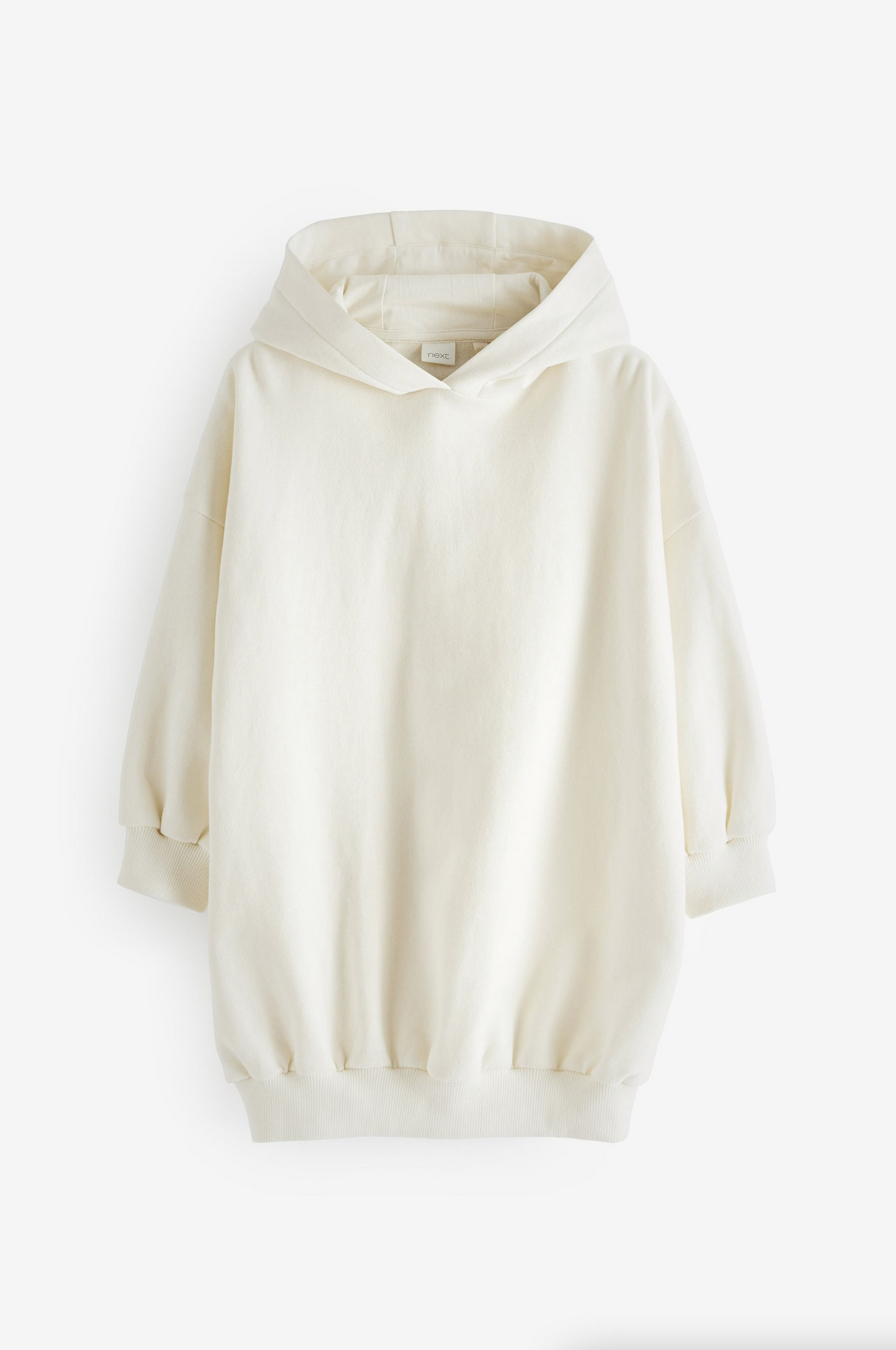 Next Ecru Cream Longline Hoodie