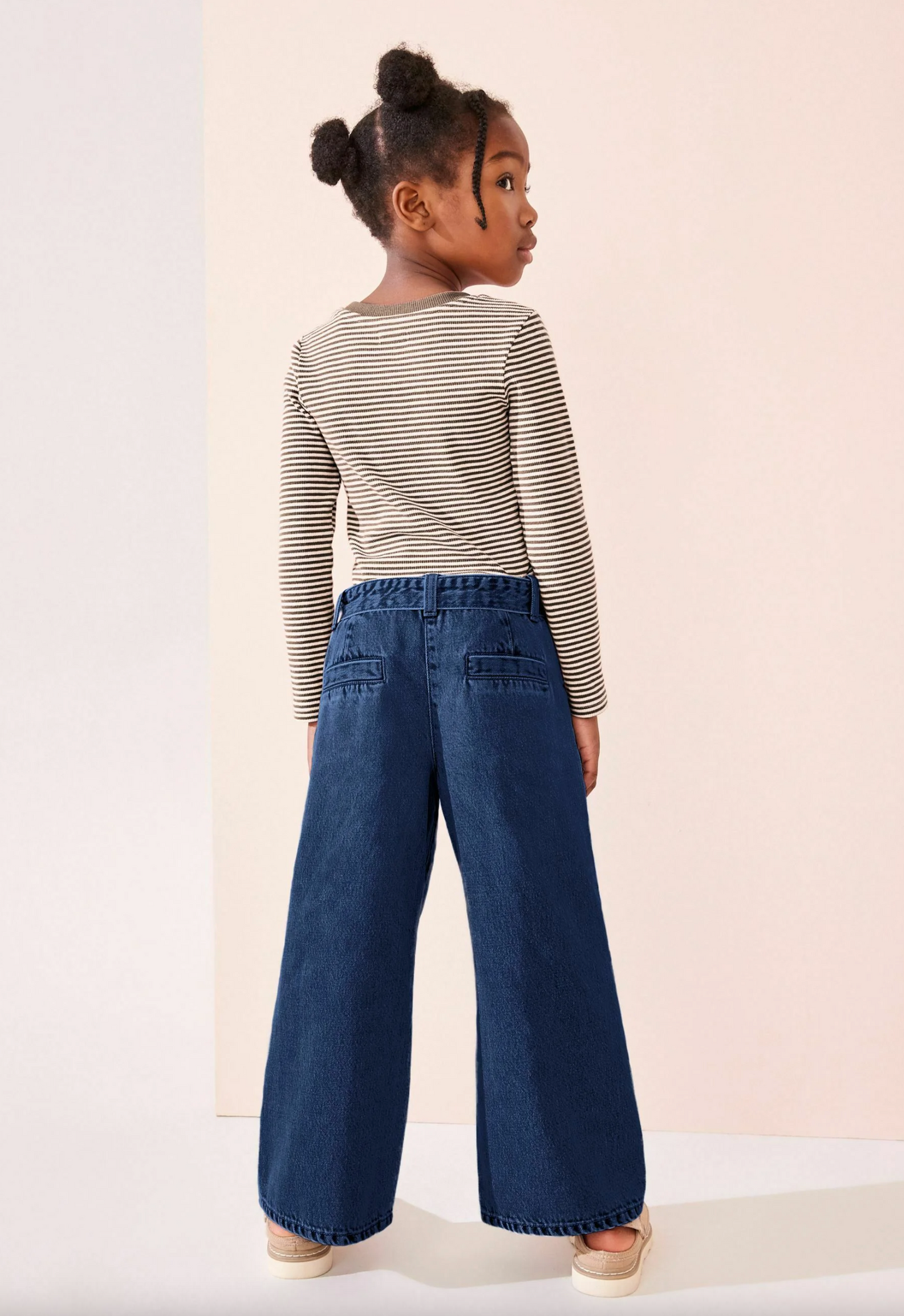 Next Wide Leg Jeans with Belt