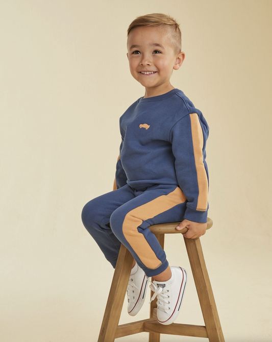 Mothercare Navy Sweatshirt & Jogger Set