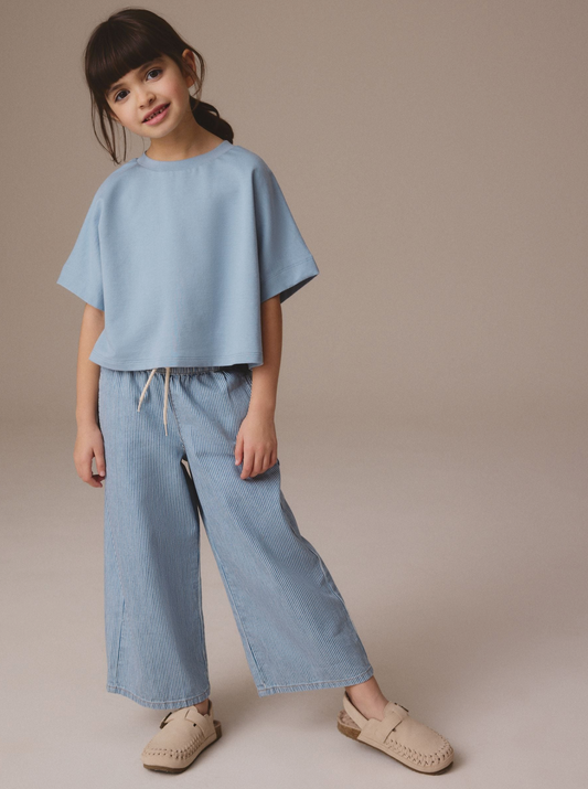 Next Pull On Wide Leg Jeans