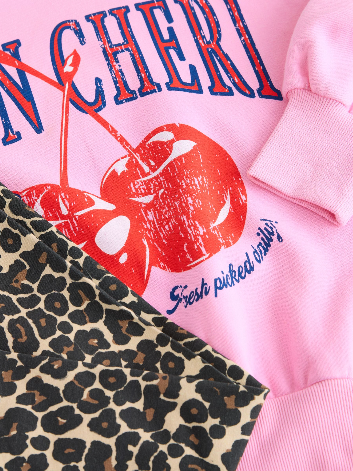 Next Cherry Sweatshirt & Sport Legging Set