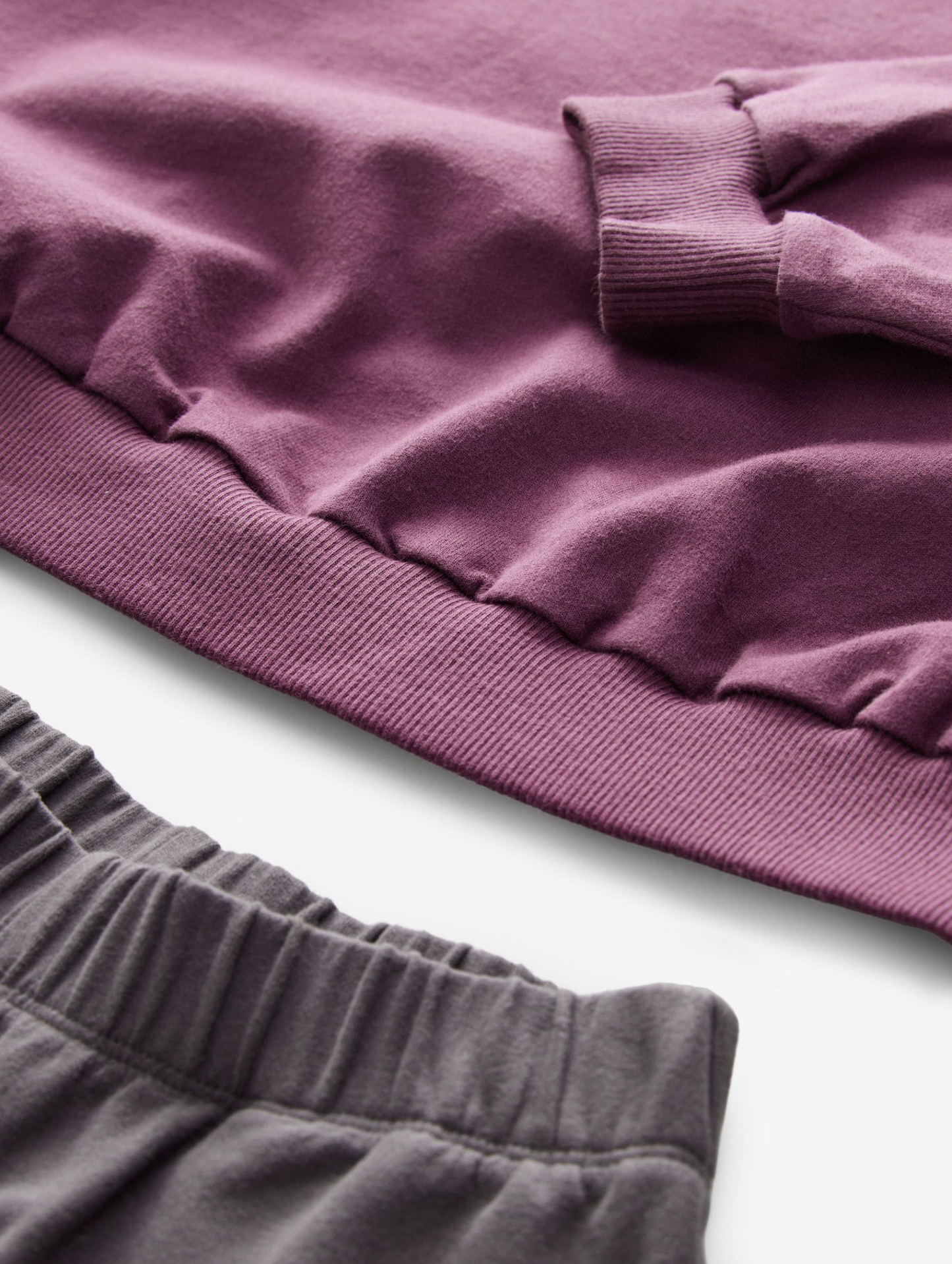 Next Oversized Cotton Sweat & Barrel Jogger Set