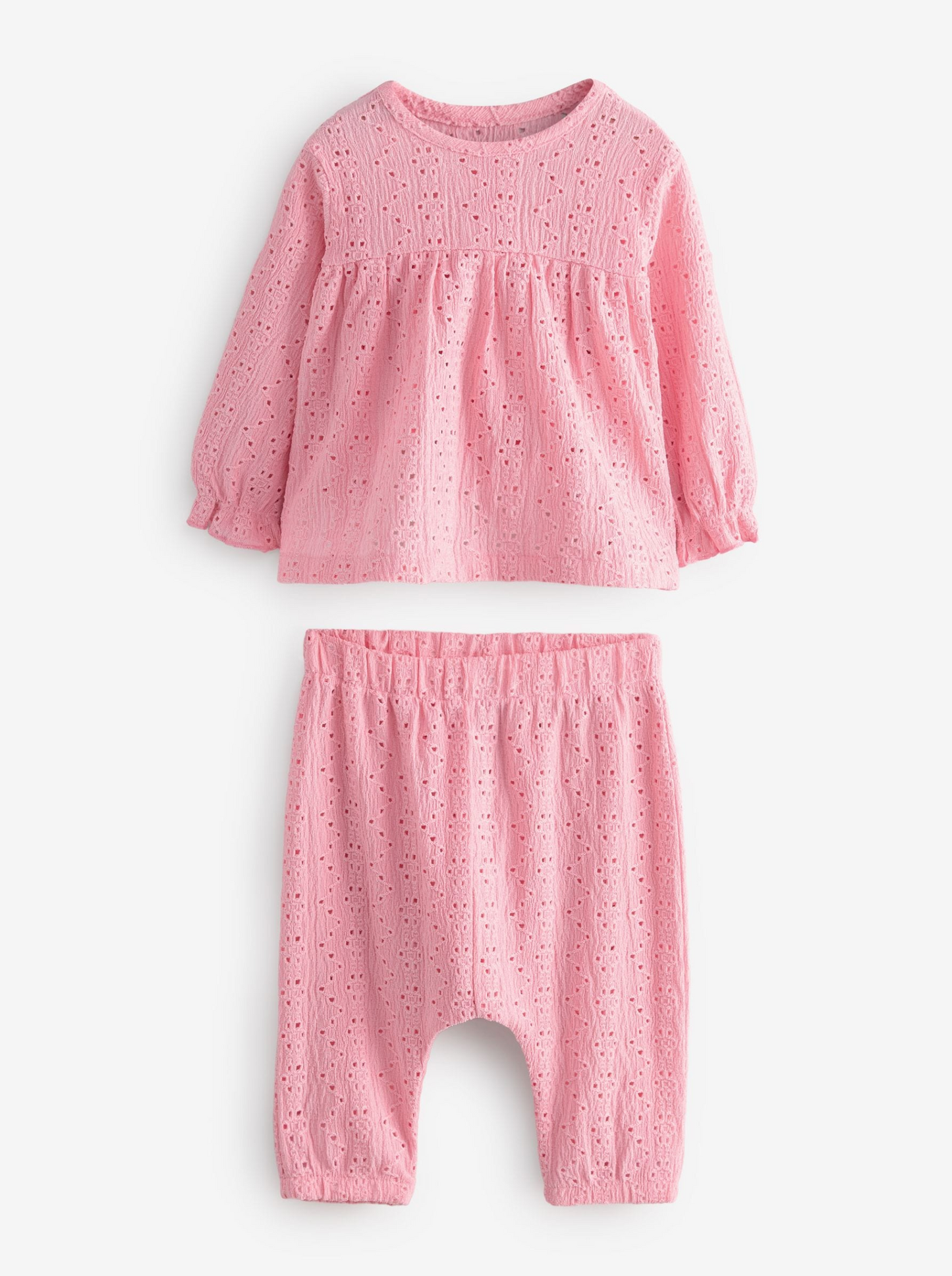 Next Long Sleeve Cheese Cloth Top & Pants Set