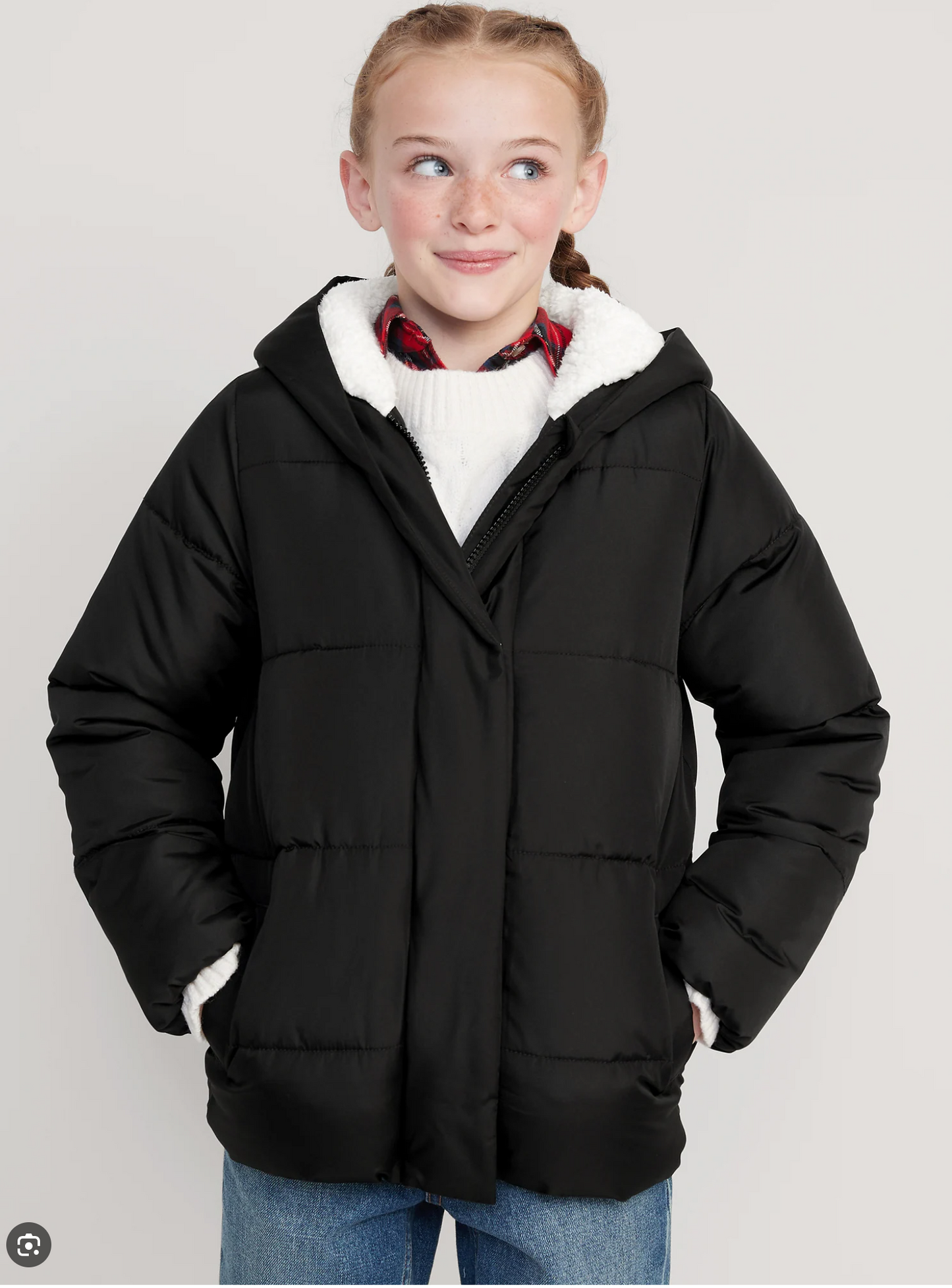 Old Navy Cocoon Lined Puffer Jacket