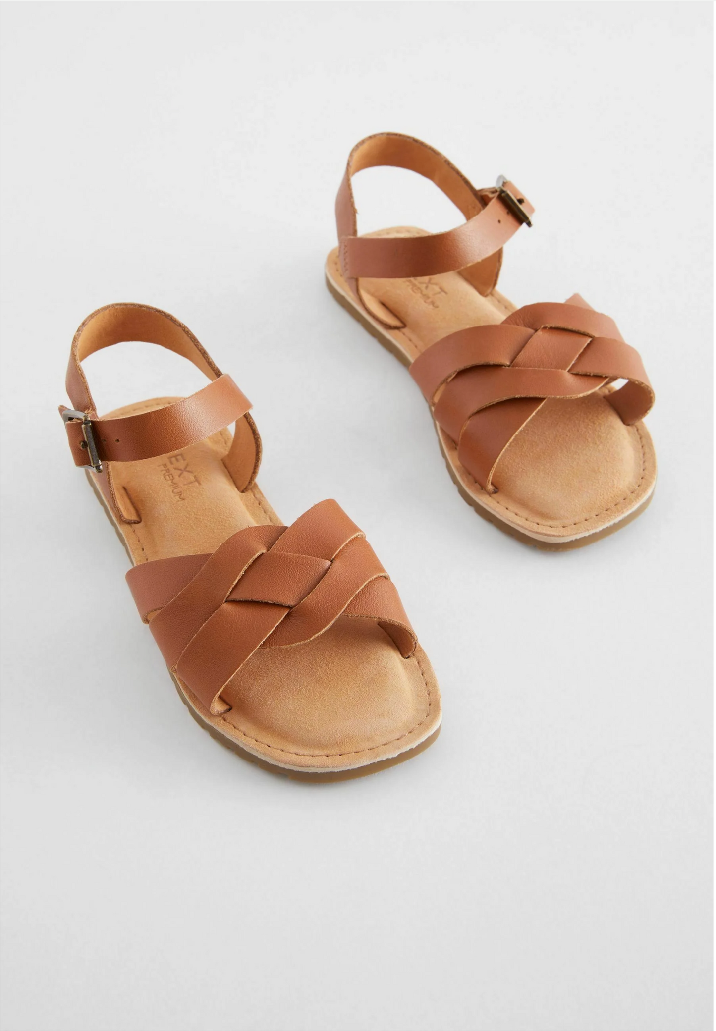 Next Havane Leather Sandals