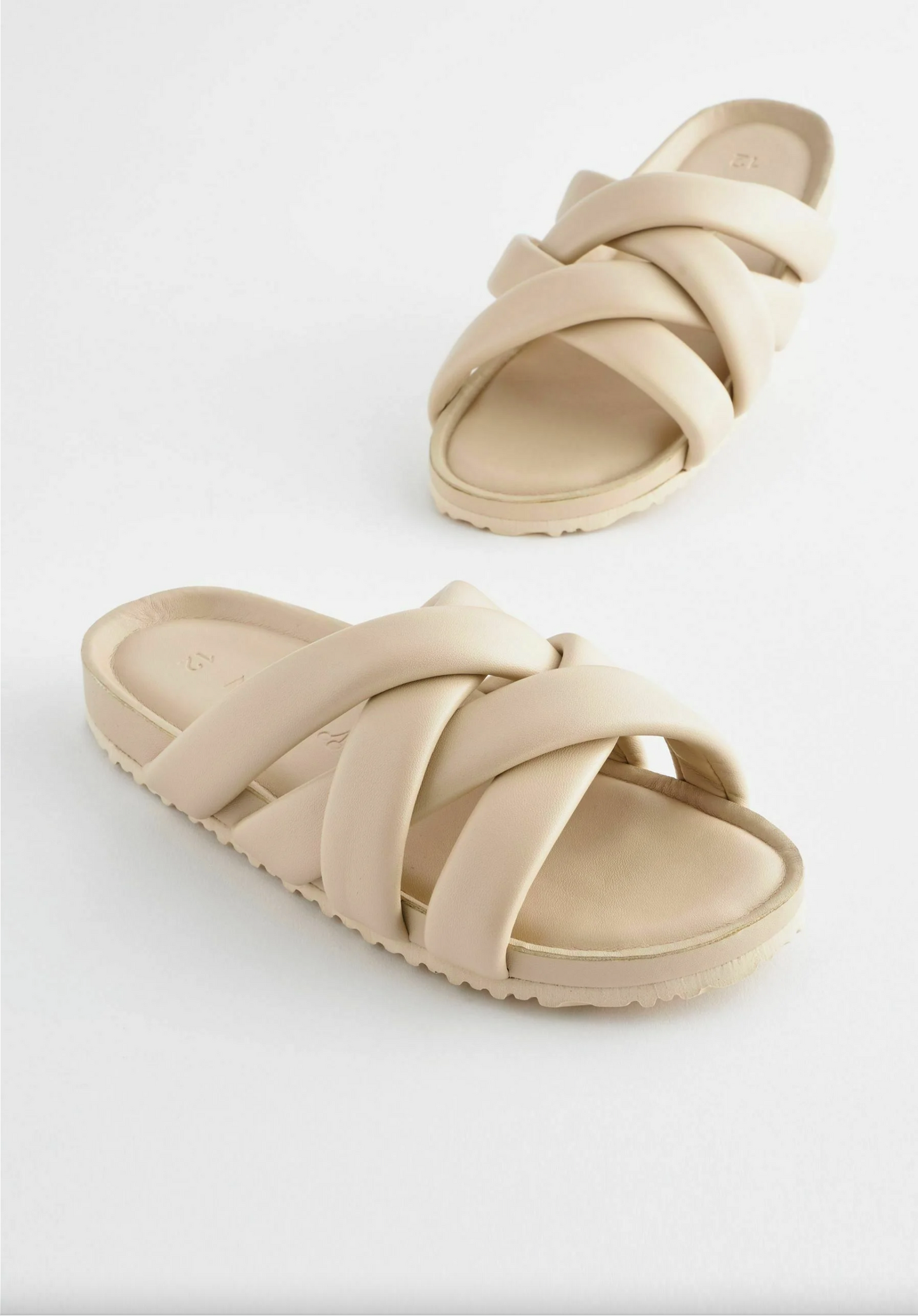 Next Padded Woven Sliders