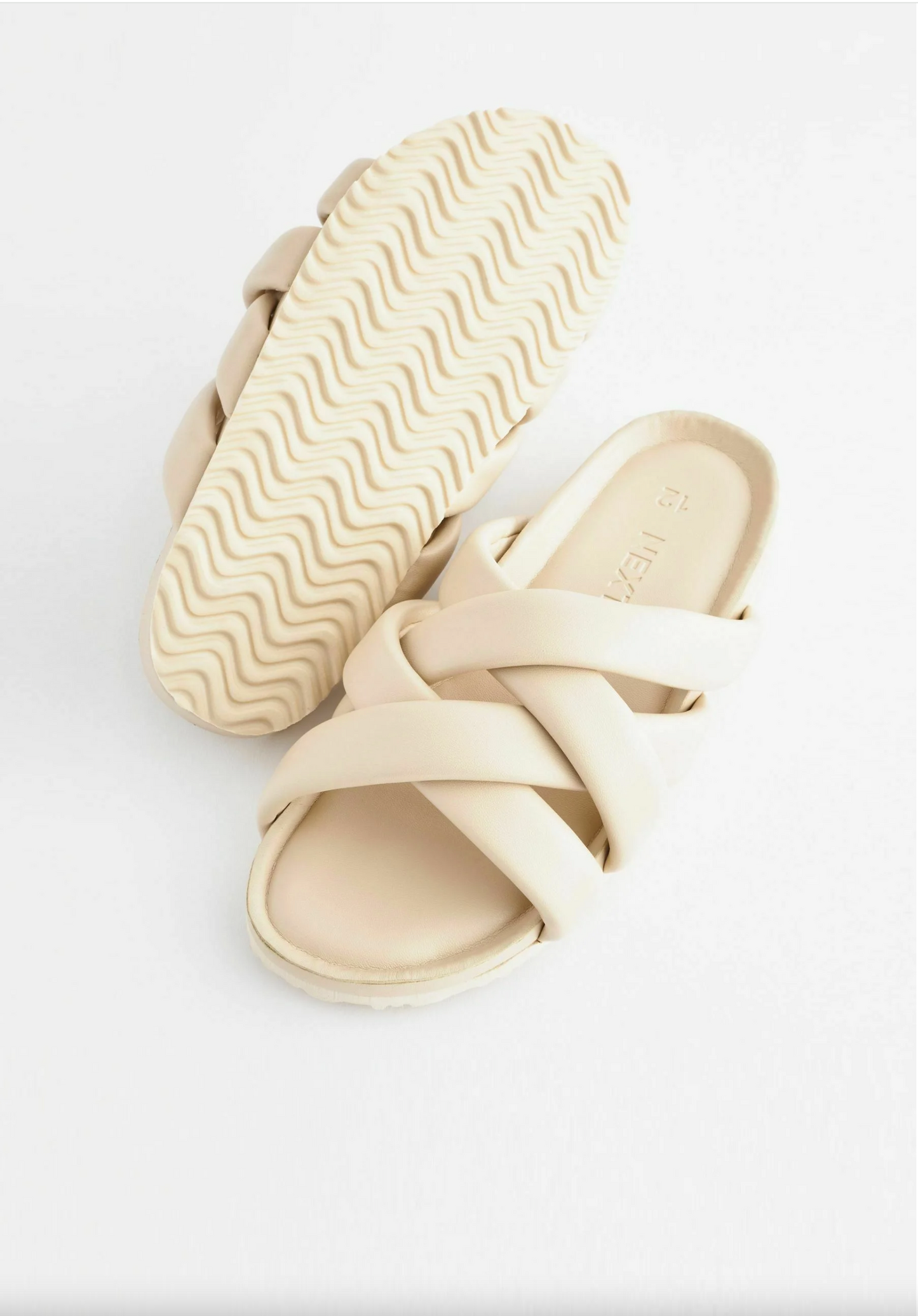 Next Padded Woven Sliders