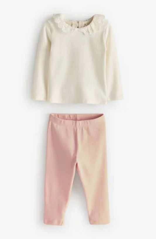 Next Embroidery Top & Legging Set