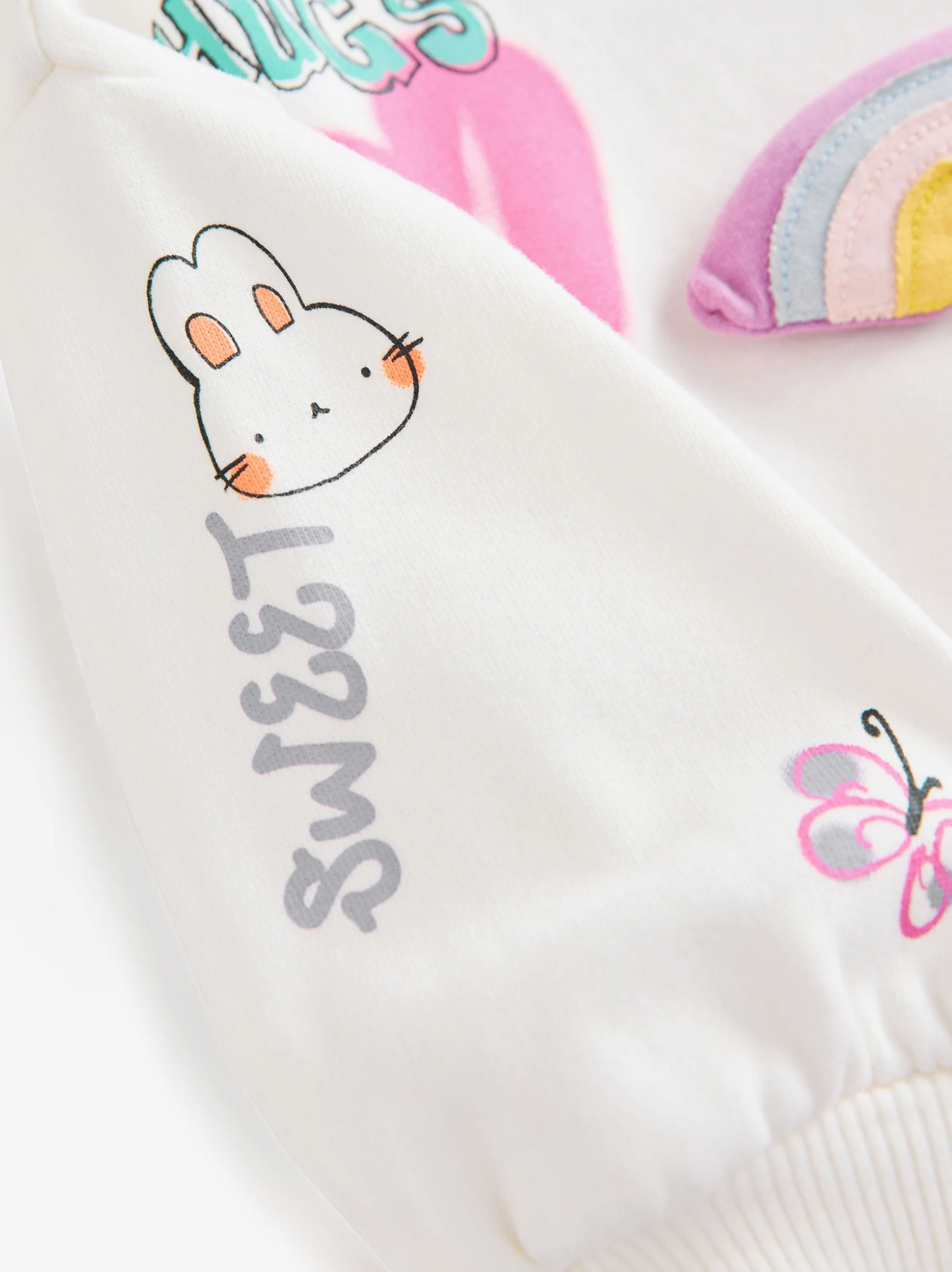 Next Sunny Sweatshirt & Wide Leg Jogger Set