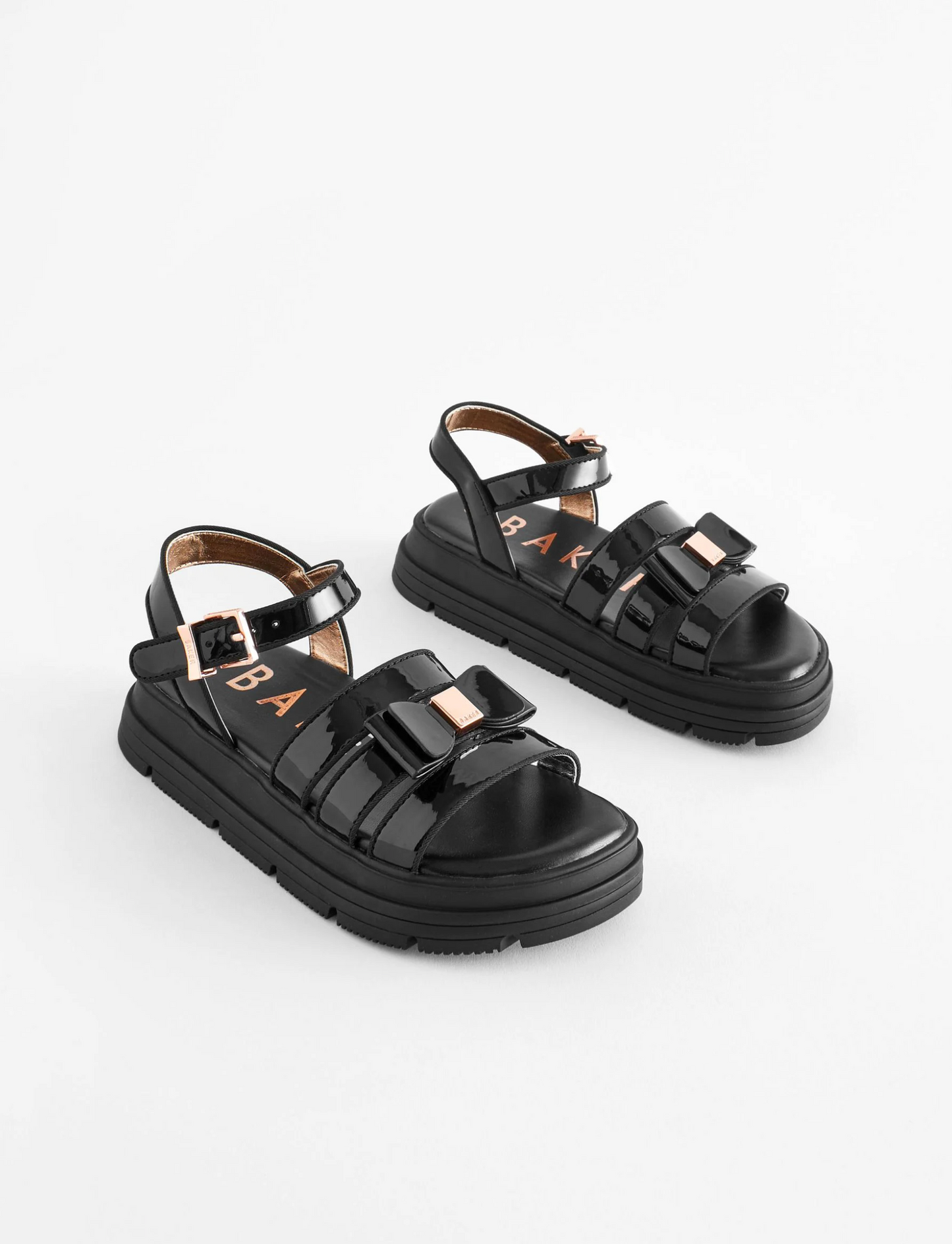 Ted Baker Gladiator Black Sandals