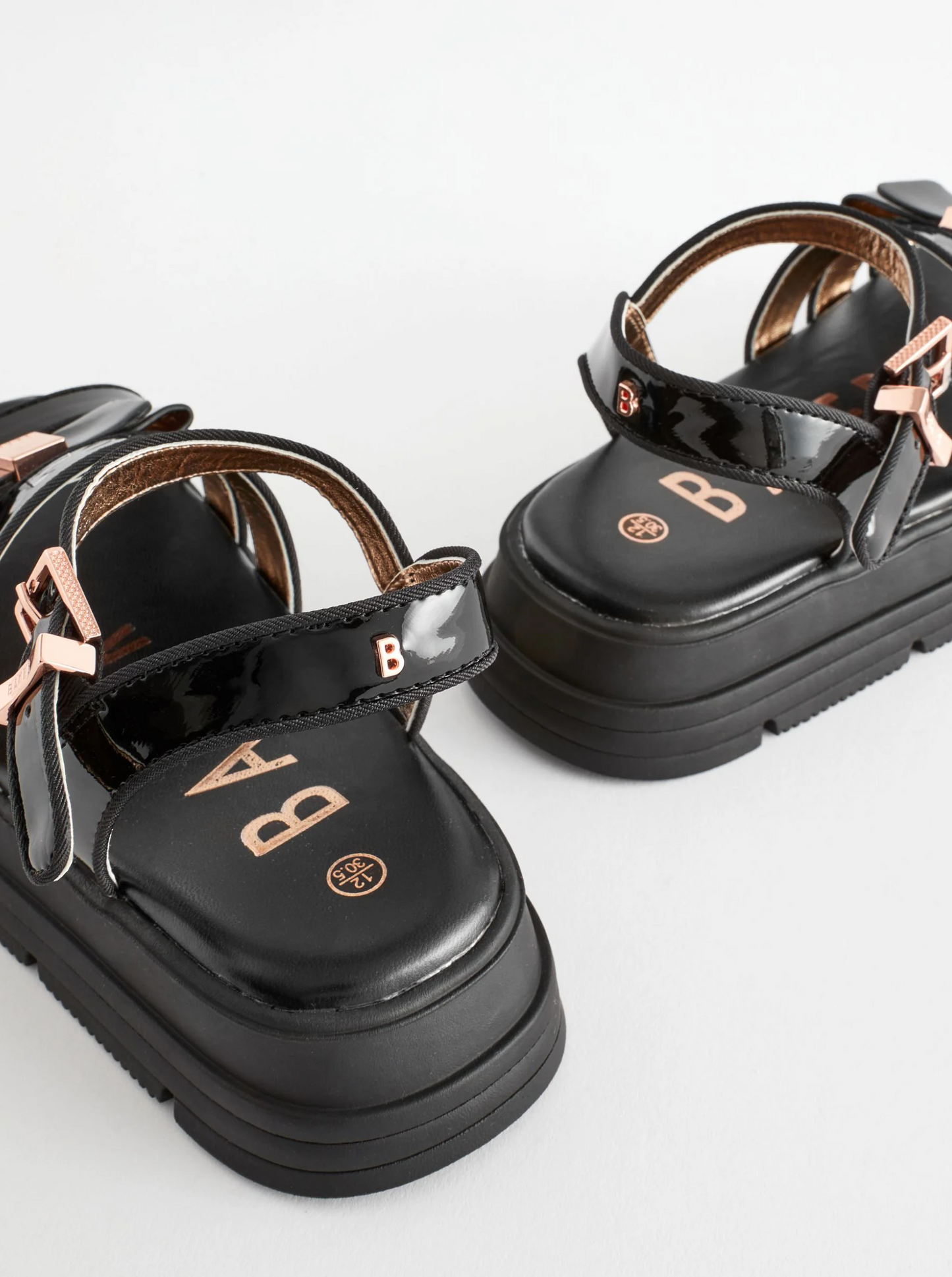 Ted Baker Gladiator Black Sandals
