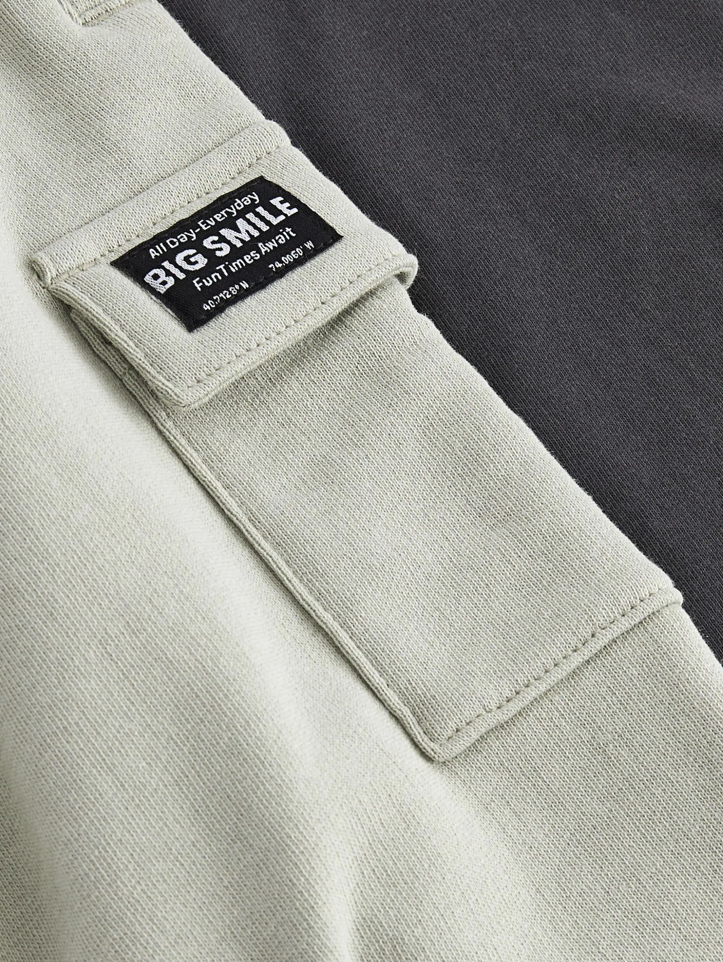 Next Short Sleeve T-Shirt & Utility Cargo Jogger Set