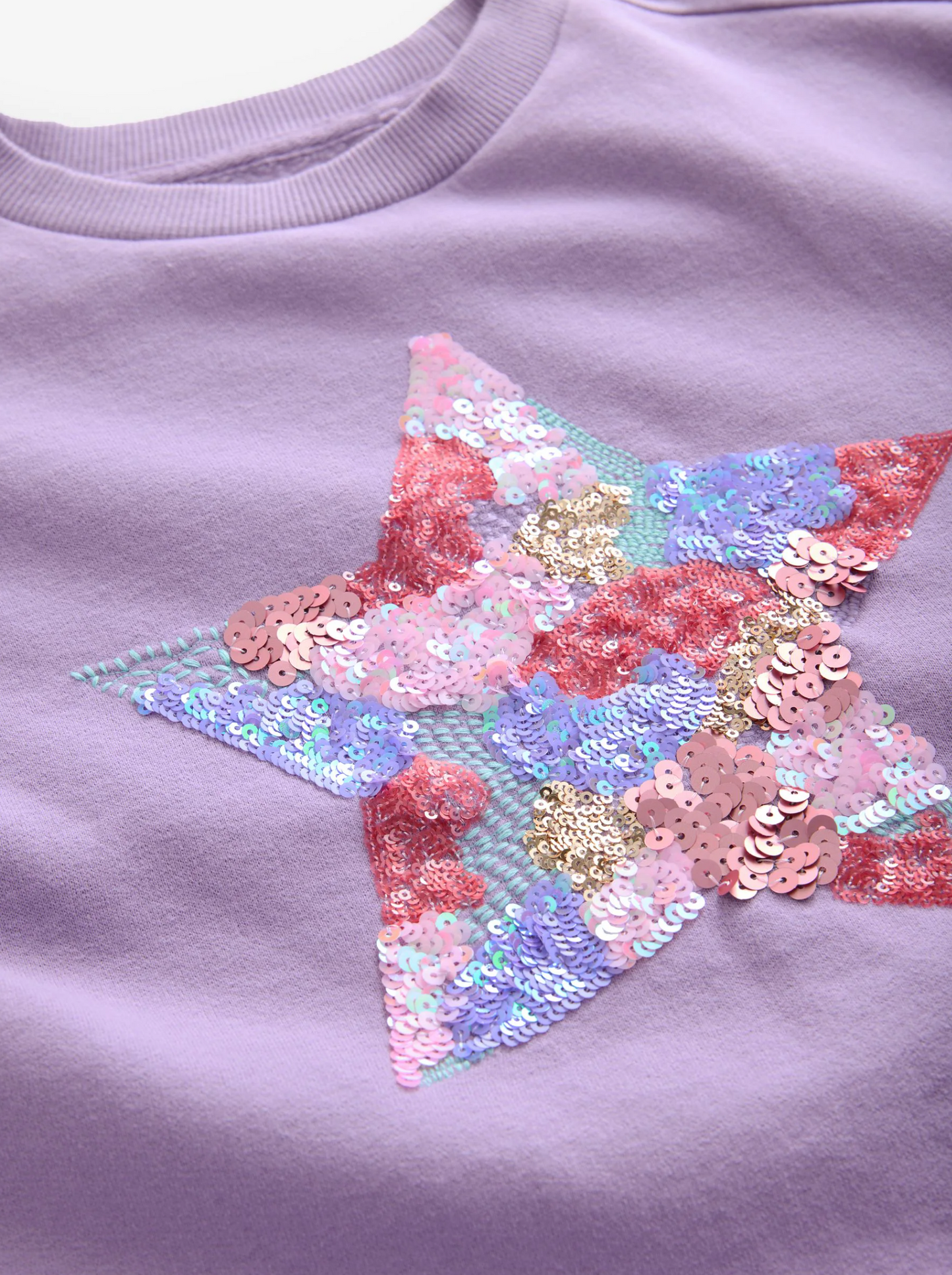 Next Purple Sequin Jumper Dress