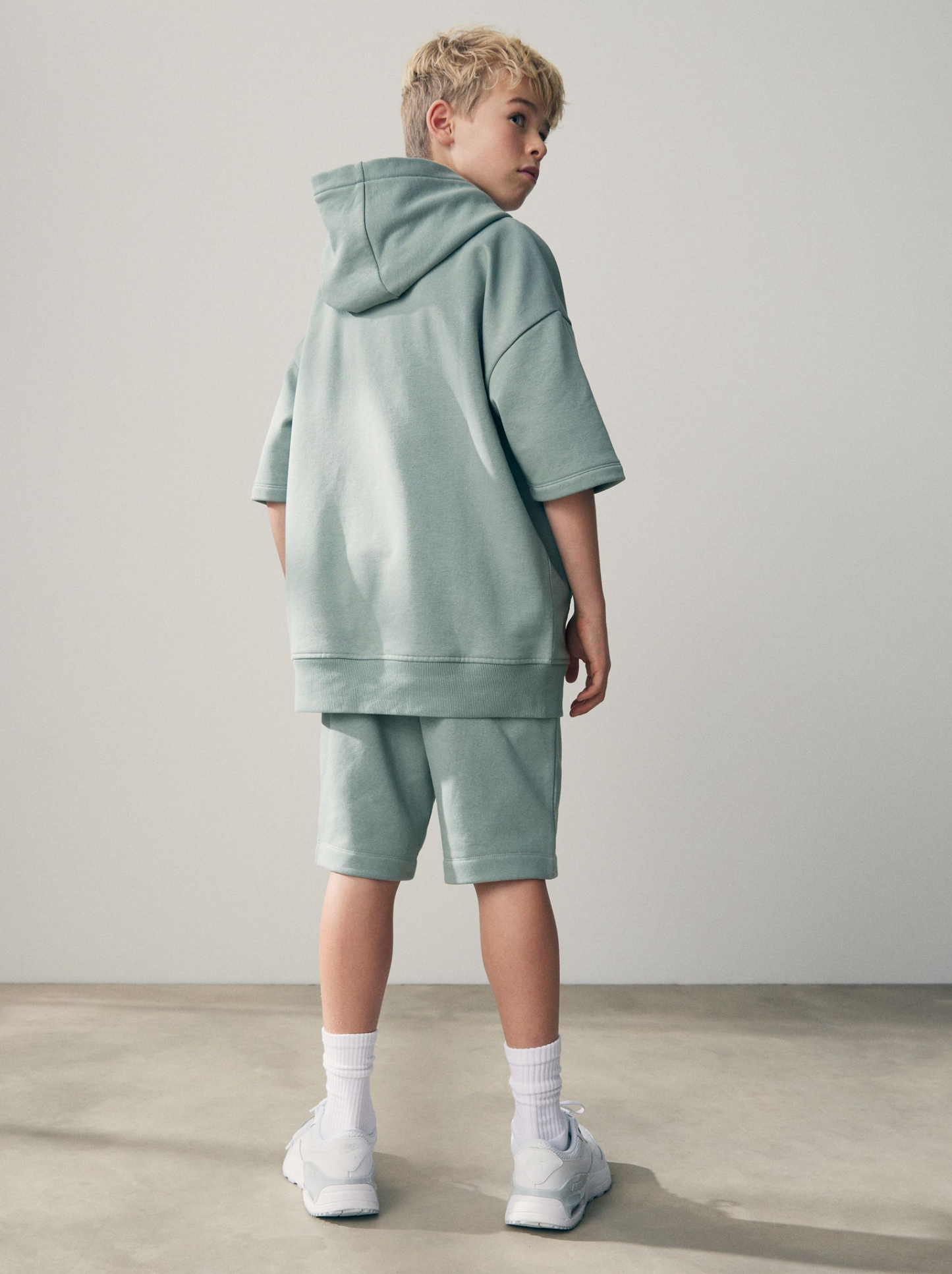 Next Short Sleeve Hoodie & Shorts Set