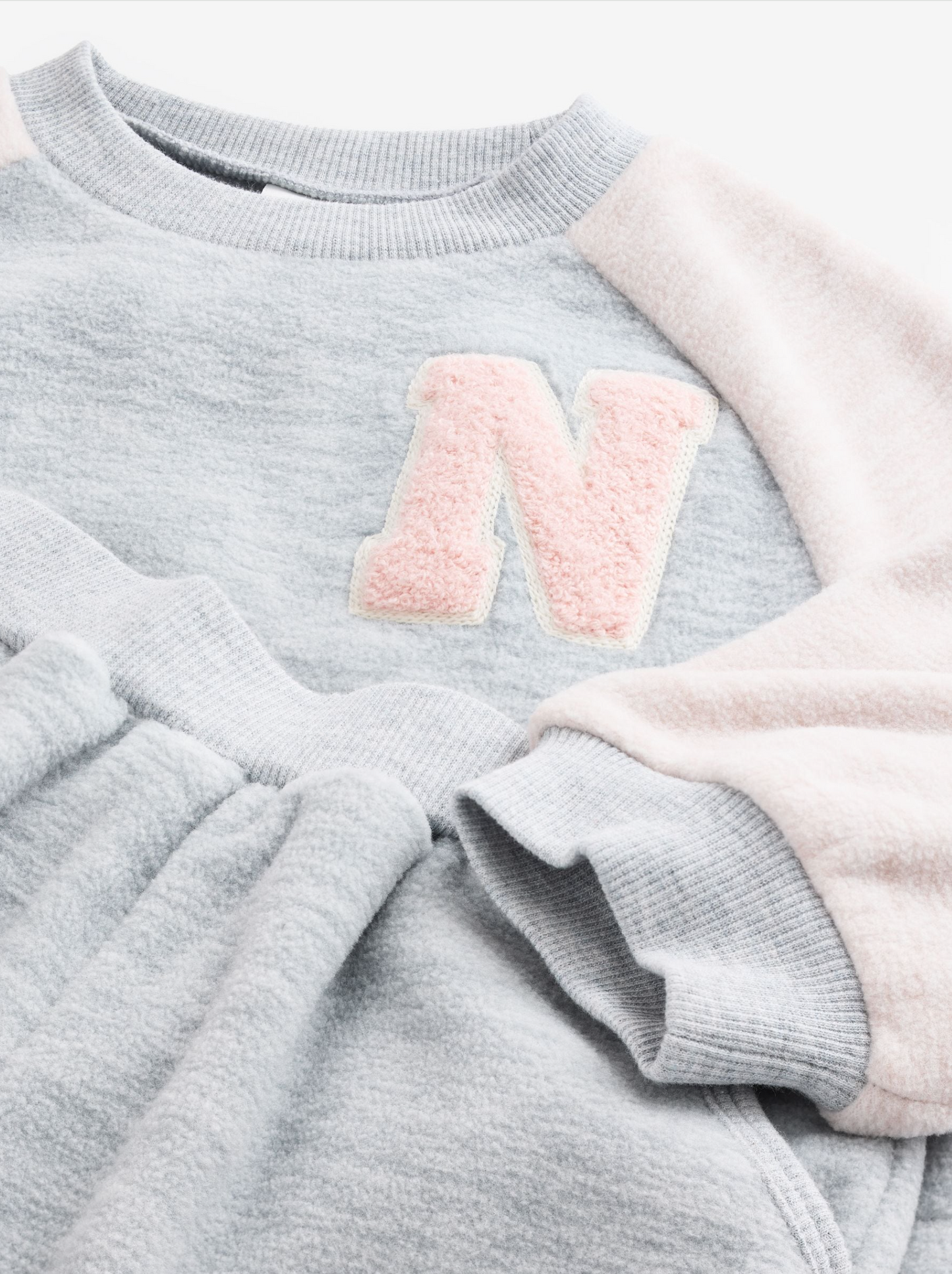 Next Fleece Sweatshirt & Jogger Set