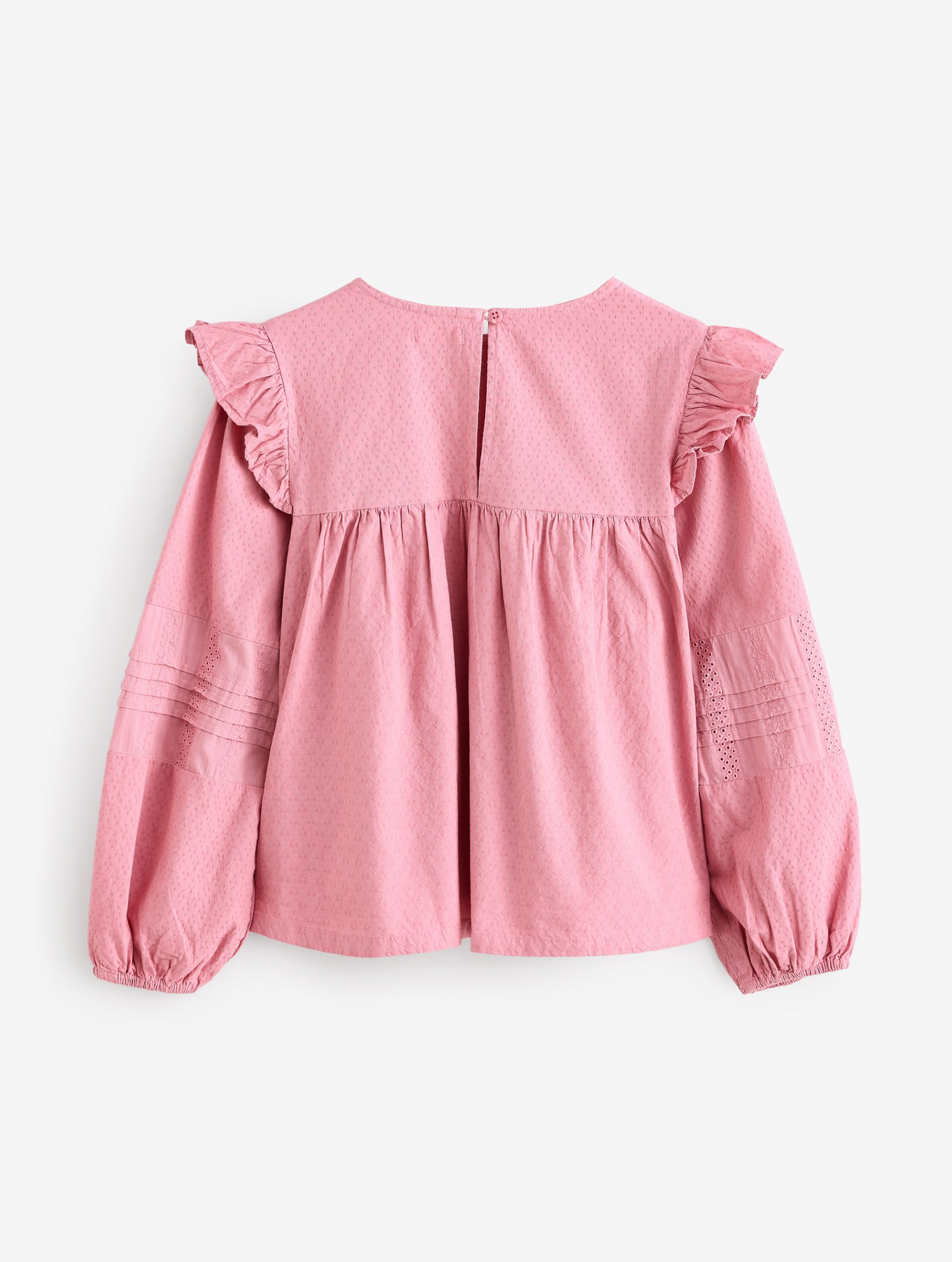 Next Frill Long Sleeve Cotton Blouse