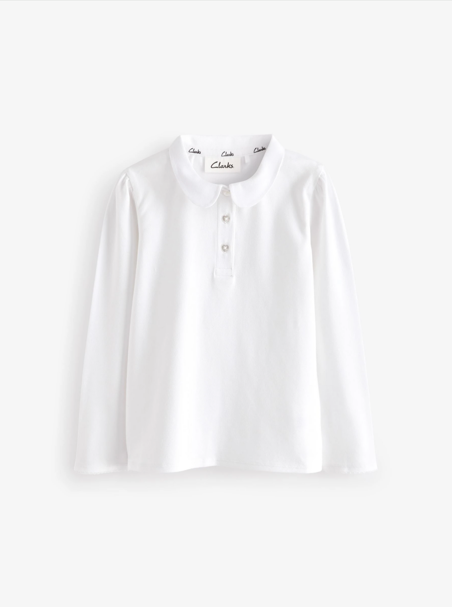 Clark 2 Pack Long Sleeve Polo Shirts