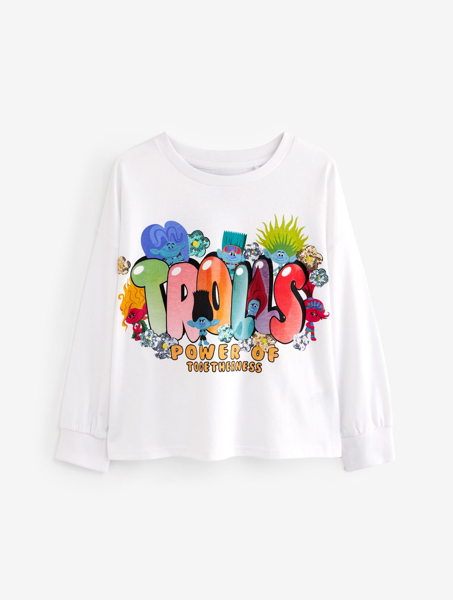 Next Long Sleeve Trolls Graphic T-Shirt
