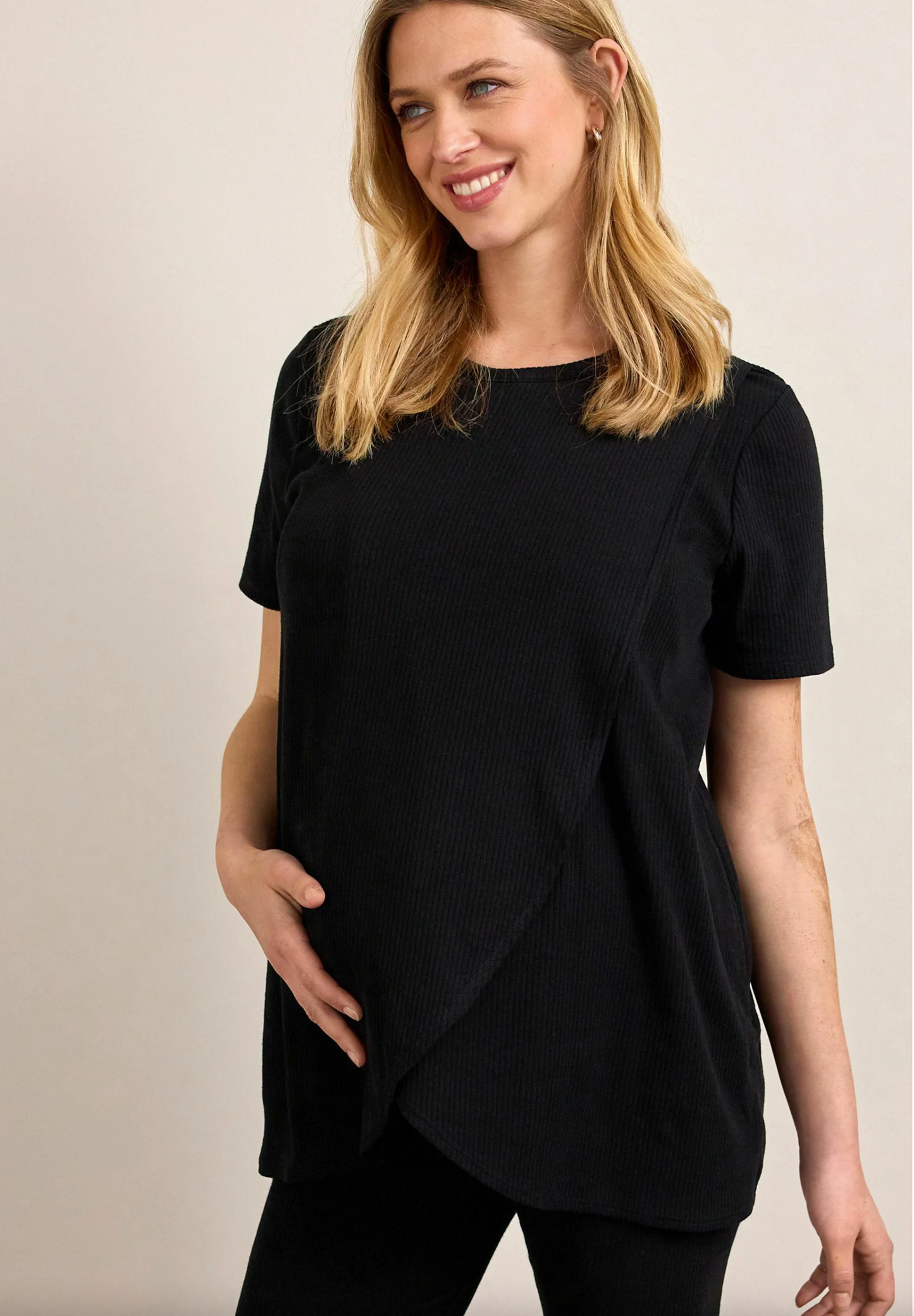 Next Maternity Ribbed Nursing Top