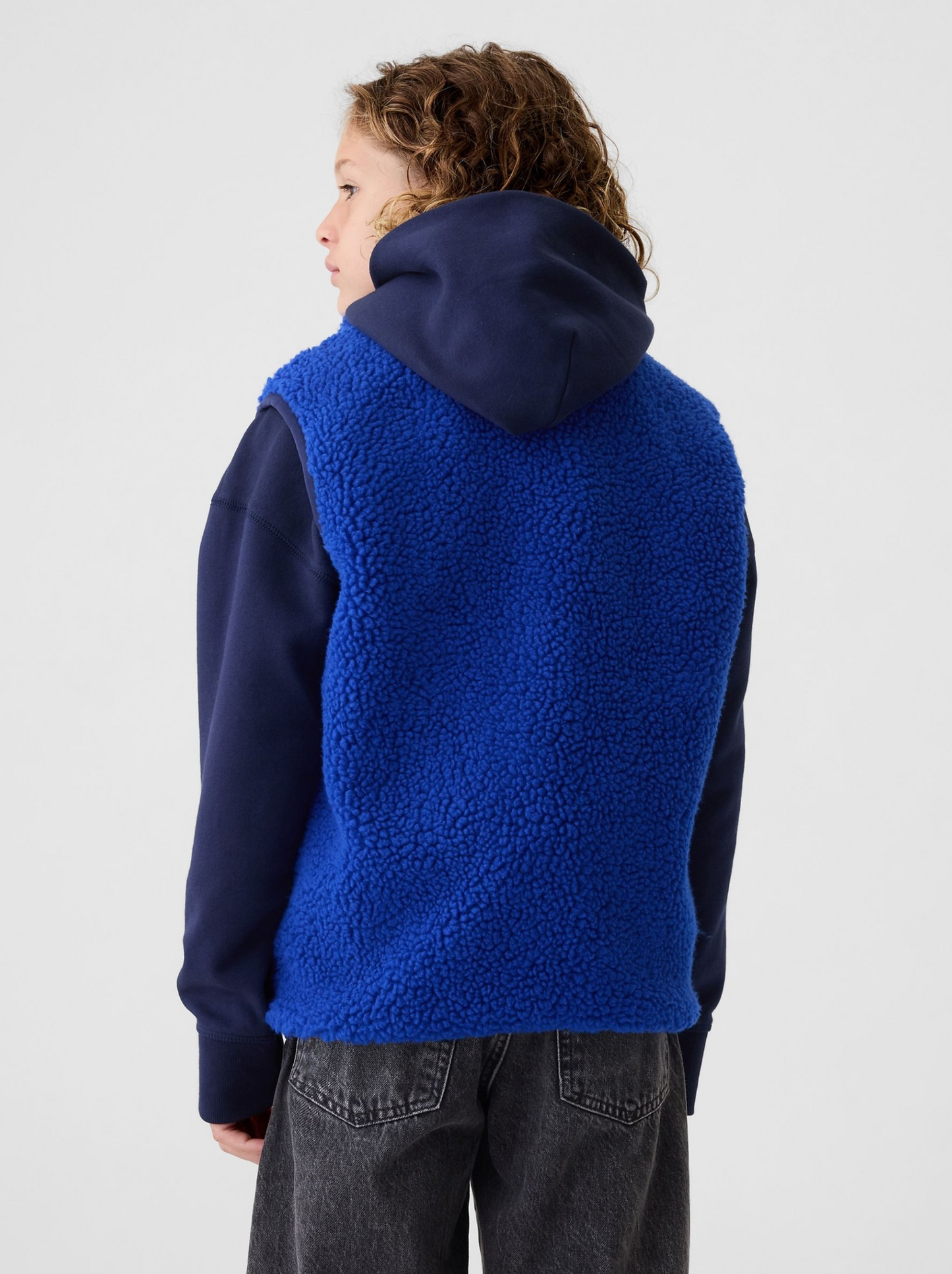 Gap Blue Fleece Gilet
