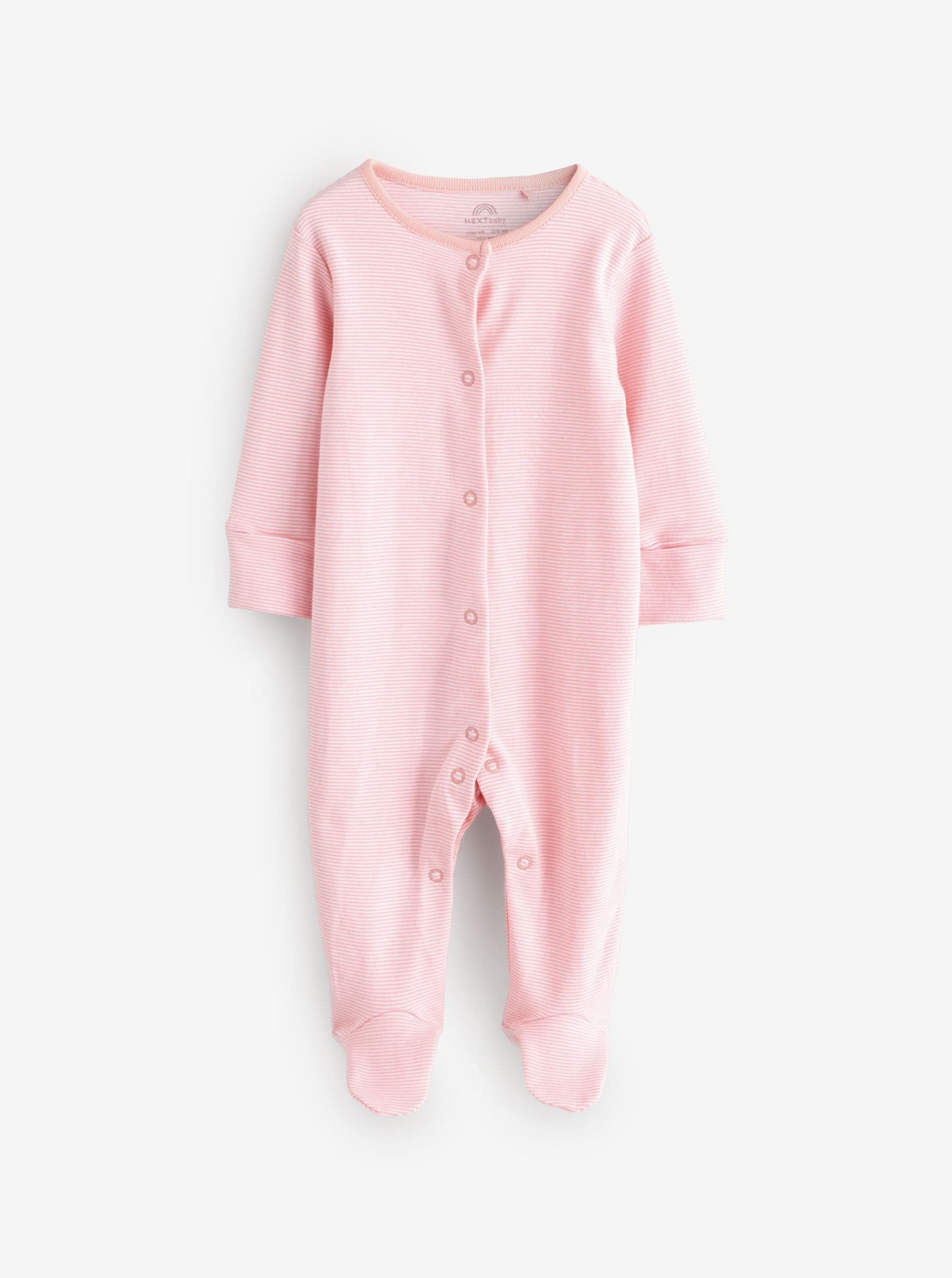 Next Bunny 2 Pack Cotton Sleepsuits