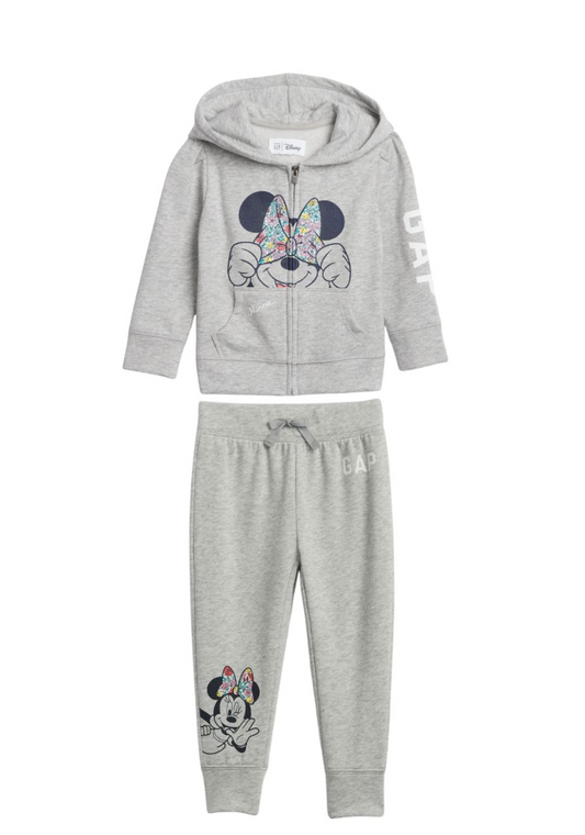 Baby Gap* Minnie Mouse Hoodie & Jogger Set