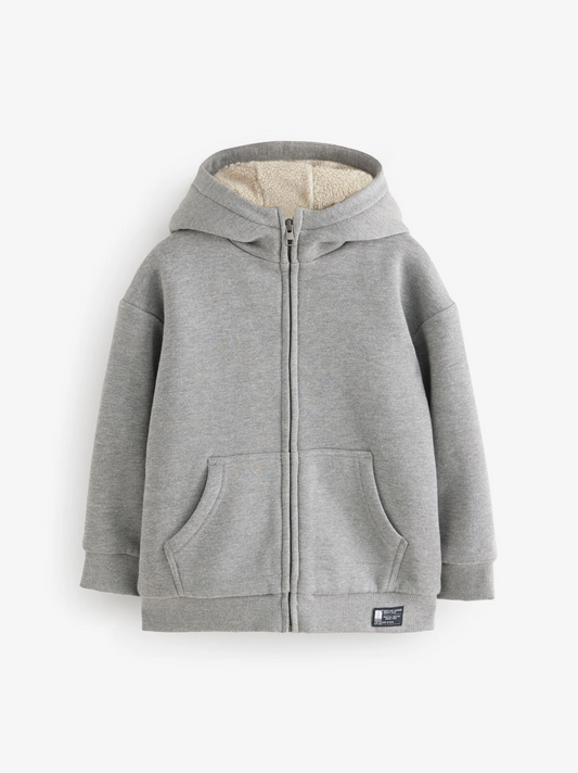 Next Charcoal Fleece Hoodie