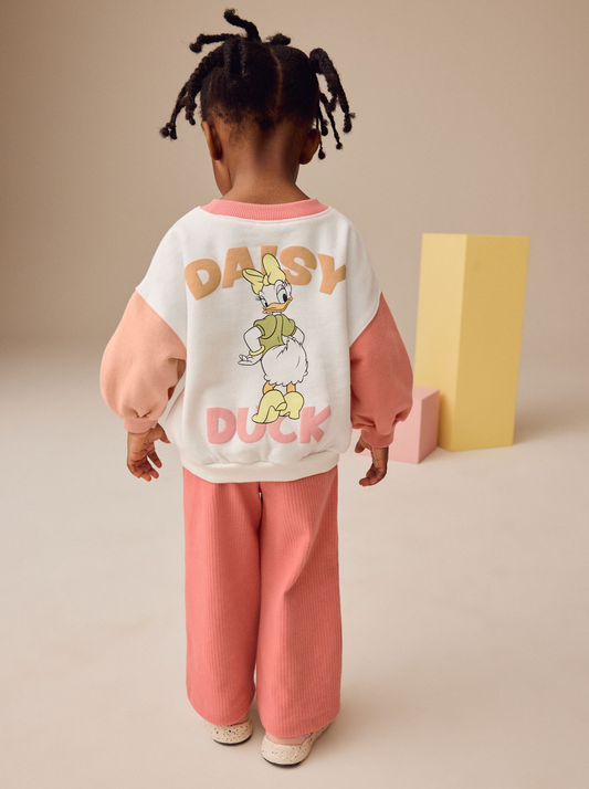 Next Daisy Sweatshirt & Wide Leg Pants Set