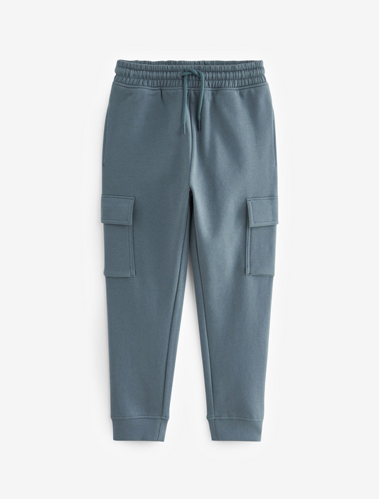 Next Mid Blue Slim Cargo Jogger