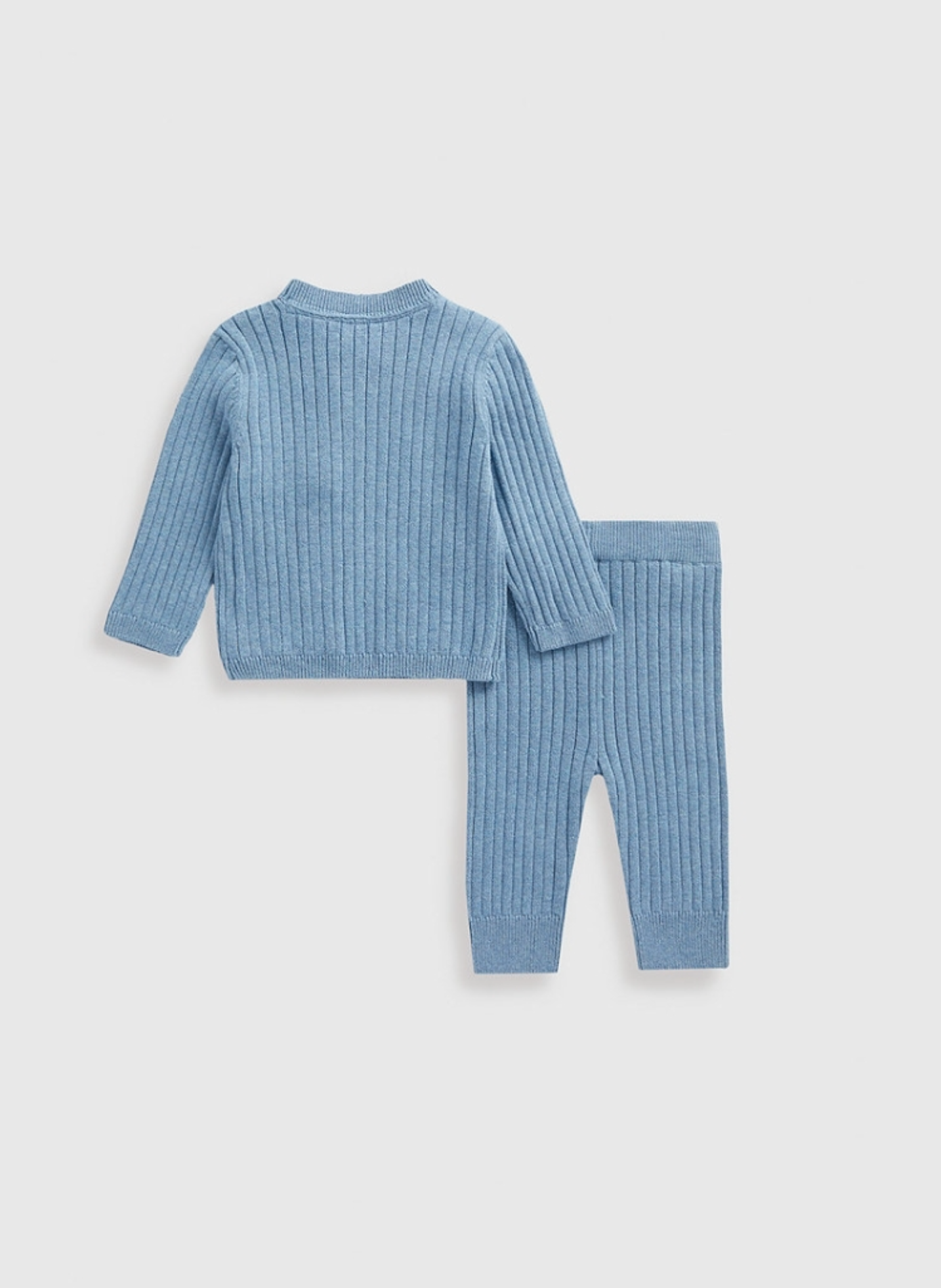 Mothercare Blue Knitted Set