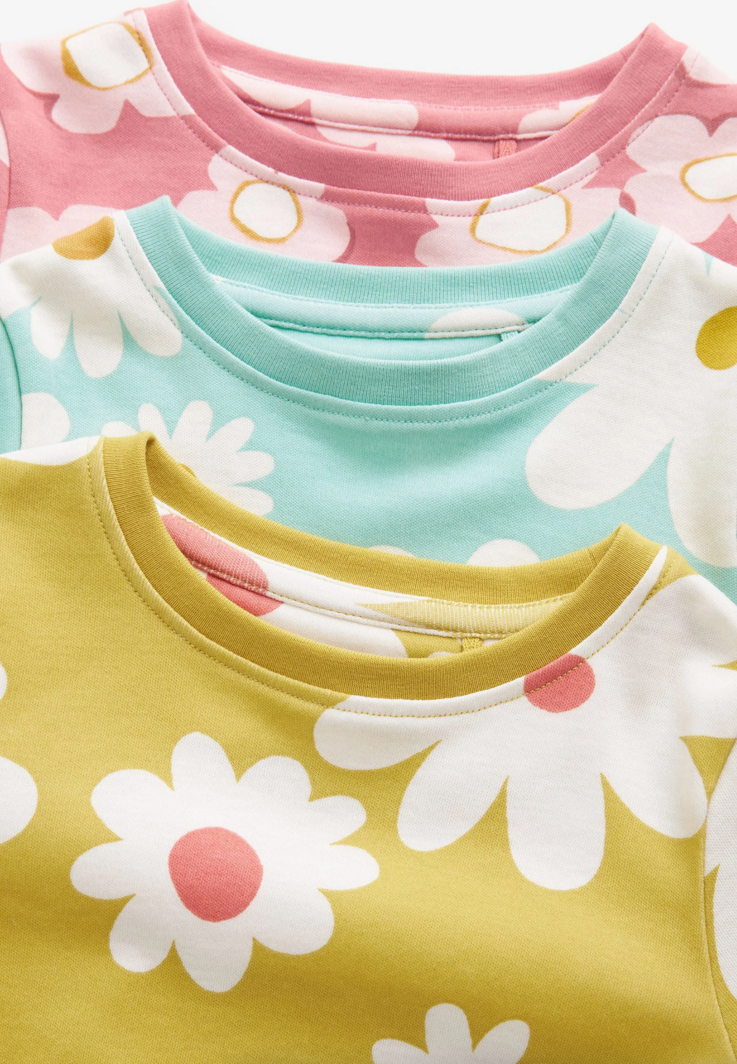 Next 3 Pack Floral Print Snuggle PJs