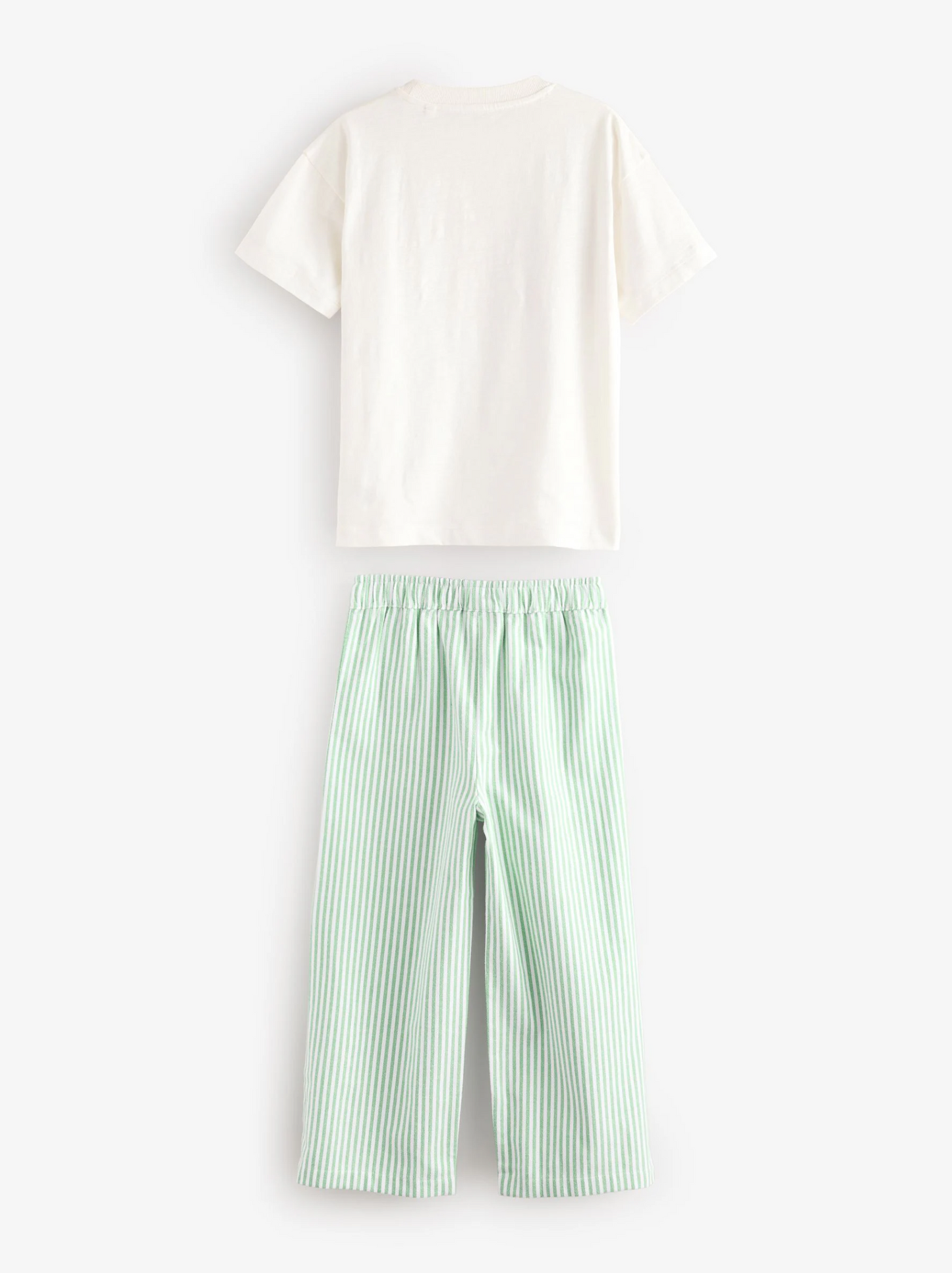 Next  Short Sleeve T-Shirt & Striped Pants Pyjamas