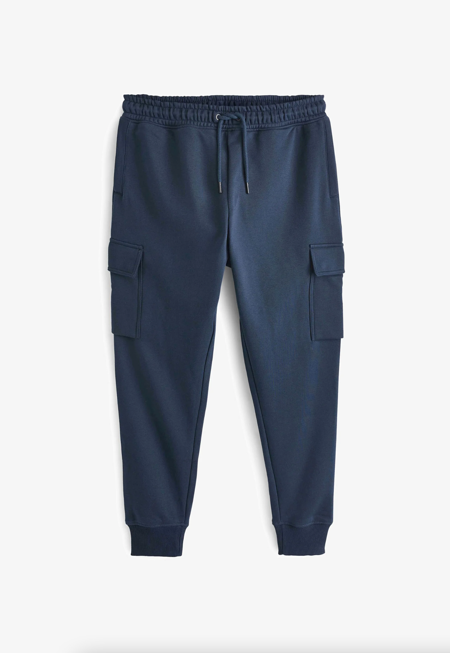 Next Navy Cotton Rich Cargo Jogger/ Men