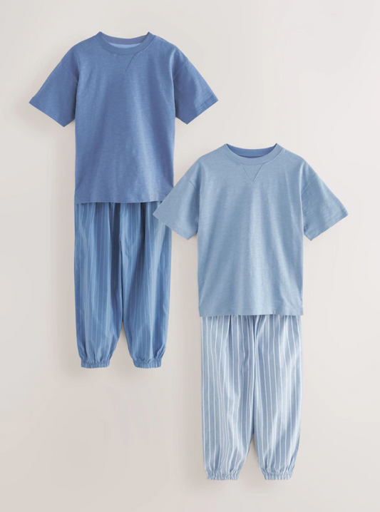 Next 2 Pack Oversized Cotton PJ Sets