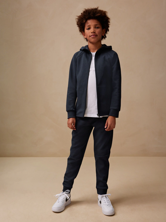 Next Navy Tech Hoodie & Jogger Set