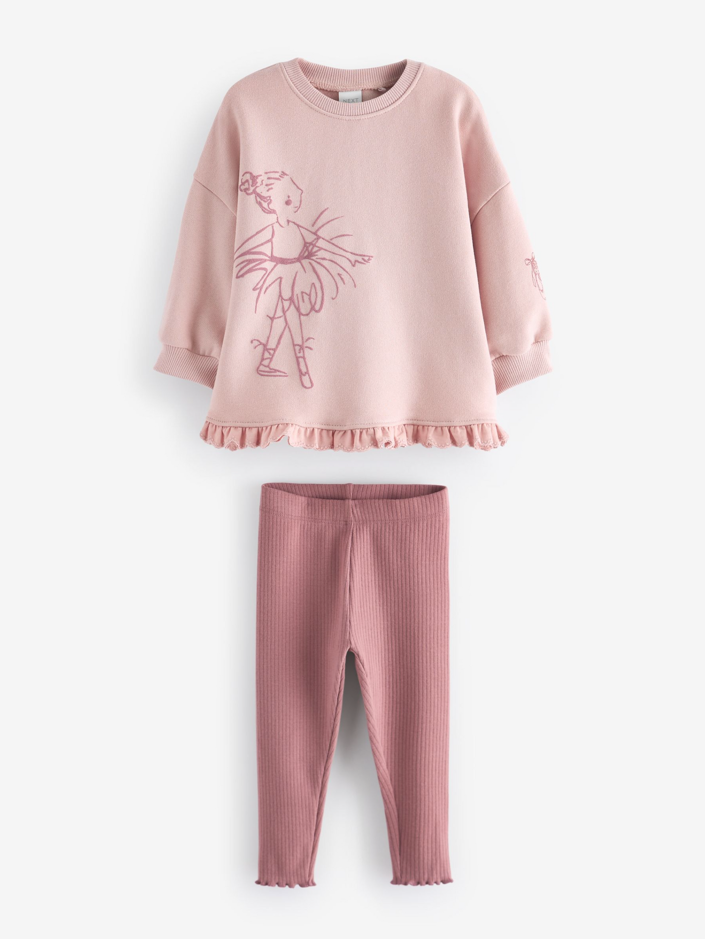 Next Fairy Frill Sweatshirt & Legging Set
