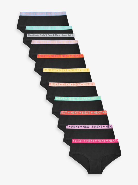 Next 10 Pack Hipster Briefs