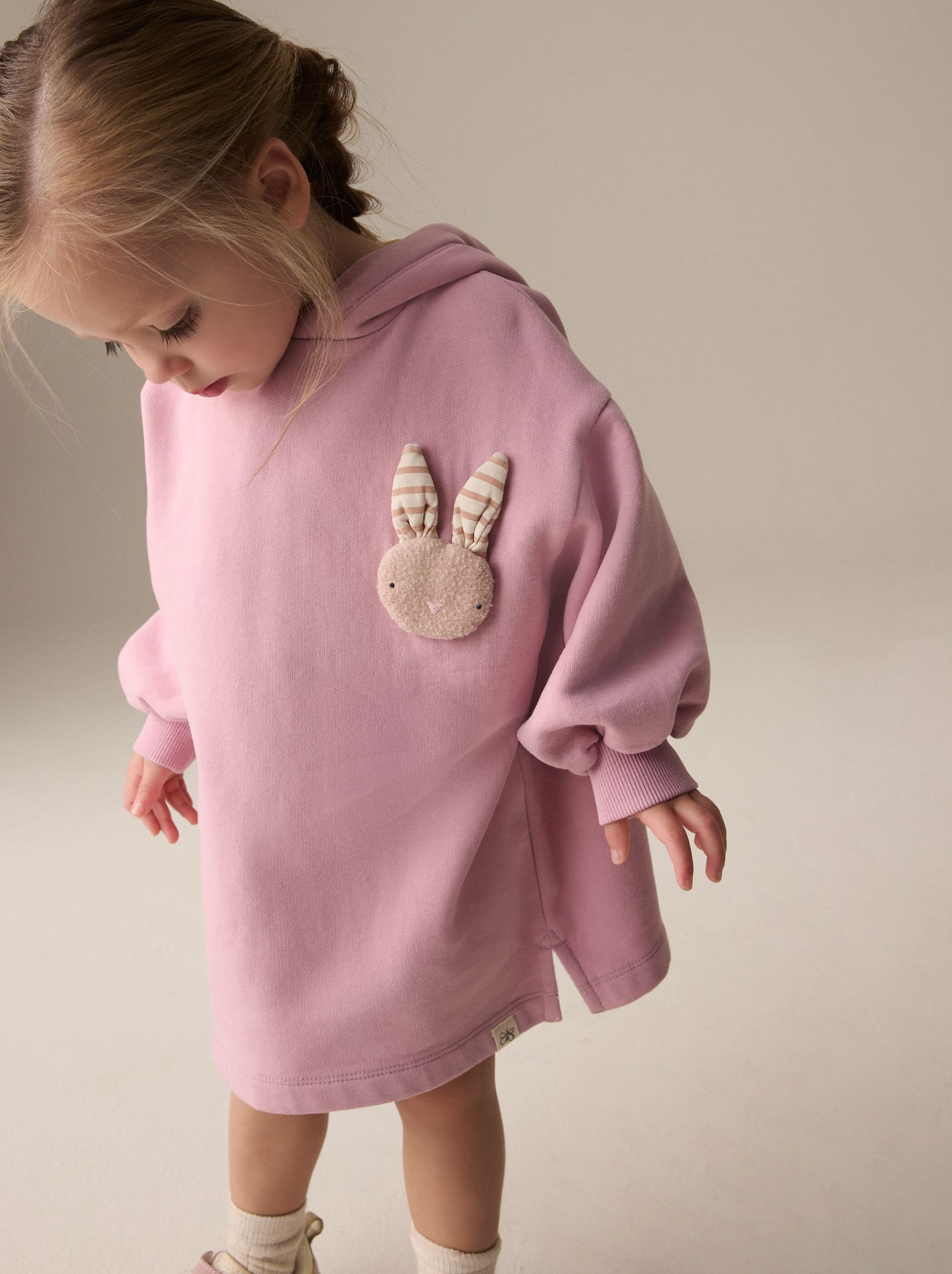 Next Baby Bunny Hooded Dress