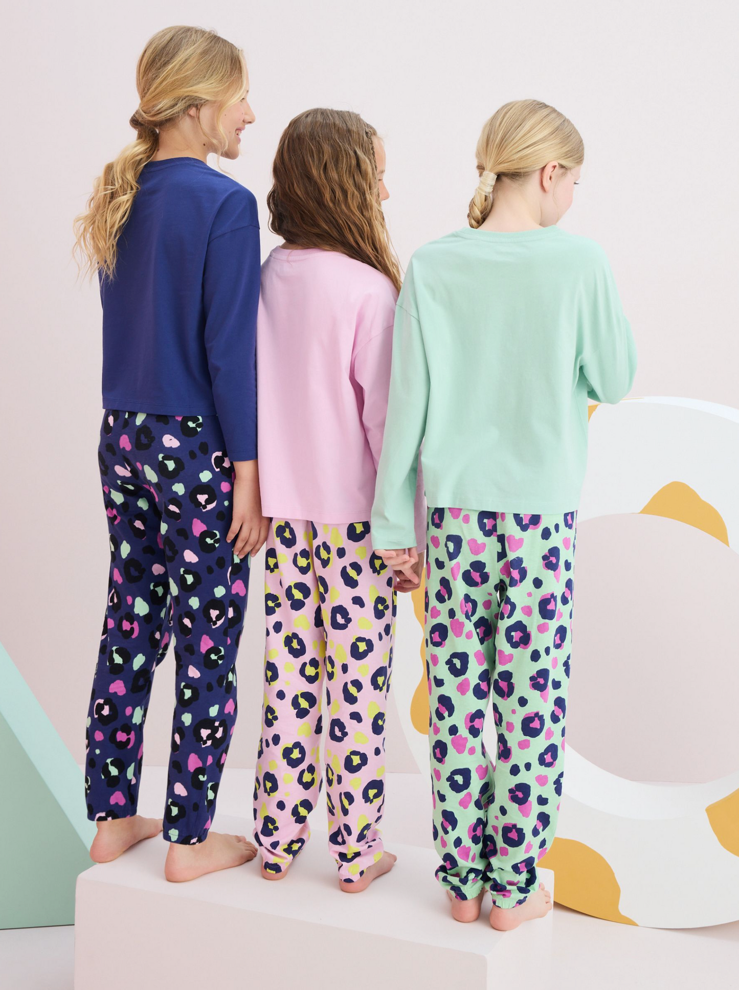 Next 3 Pack Long Sleeve Pyjama Set