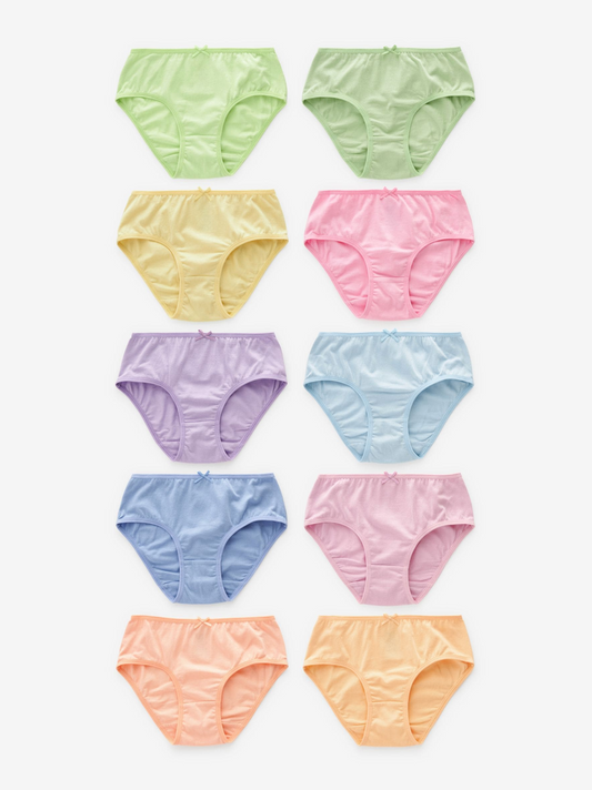 Next Multi Pastel 10 Pack Briefs