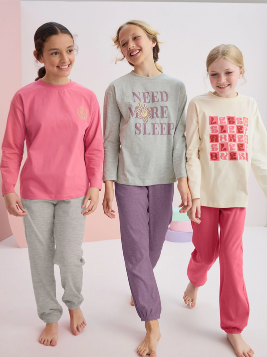 Next 3 Pack Long Sleeve PJ Sets