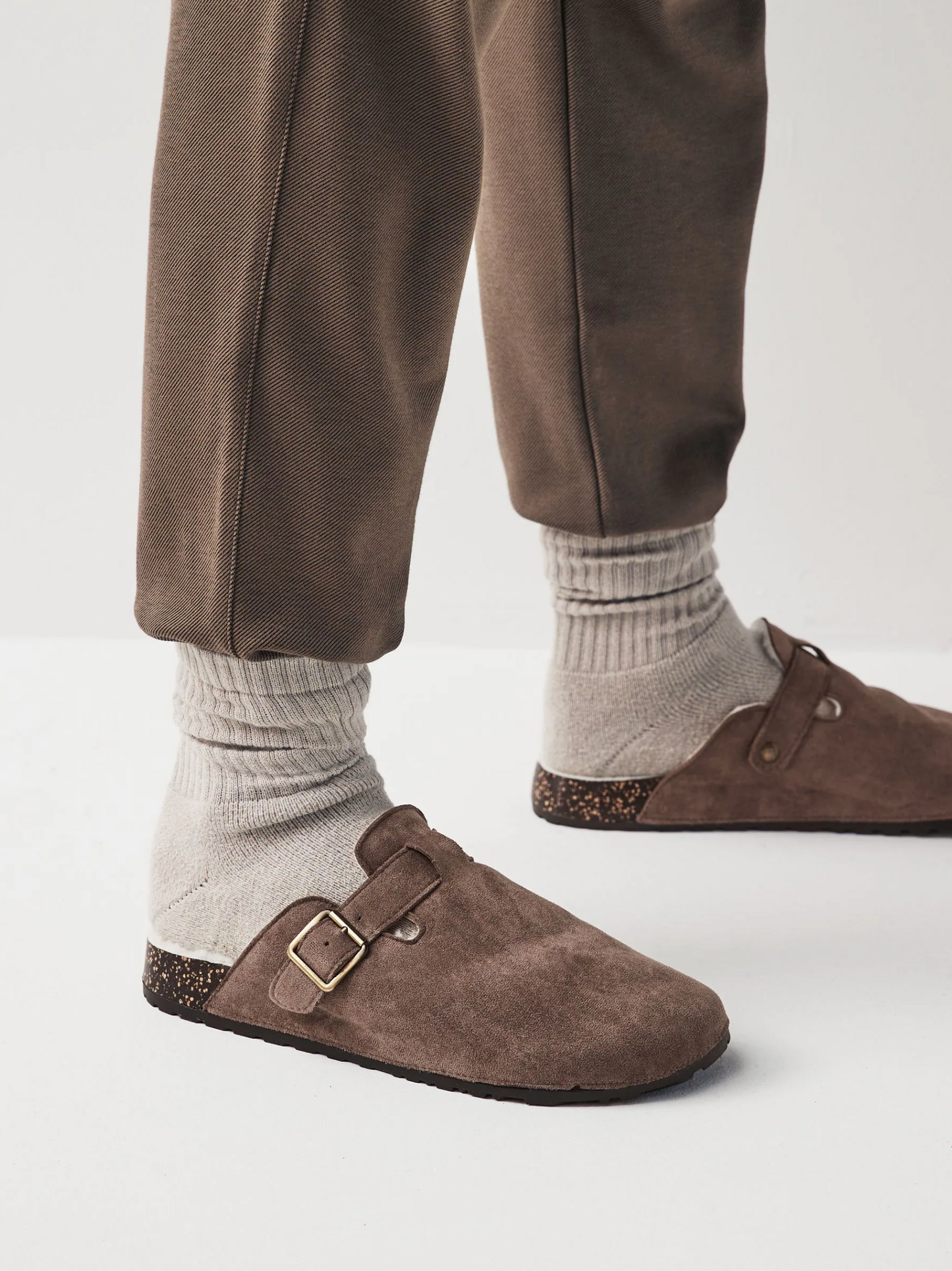 Next Buckle Mule Slippers