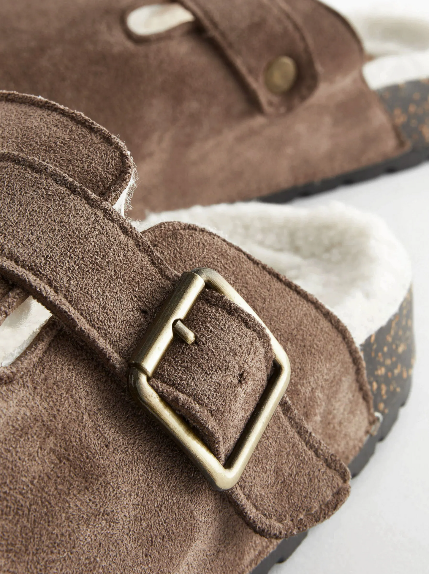 Next Buckle Mule Slippers