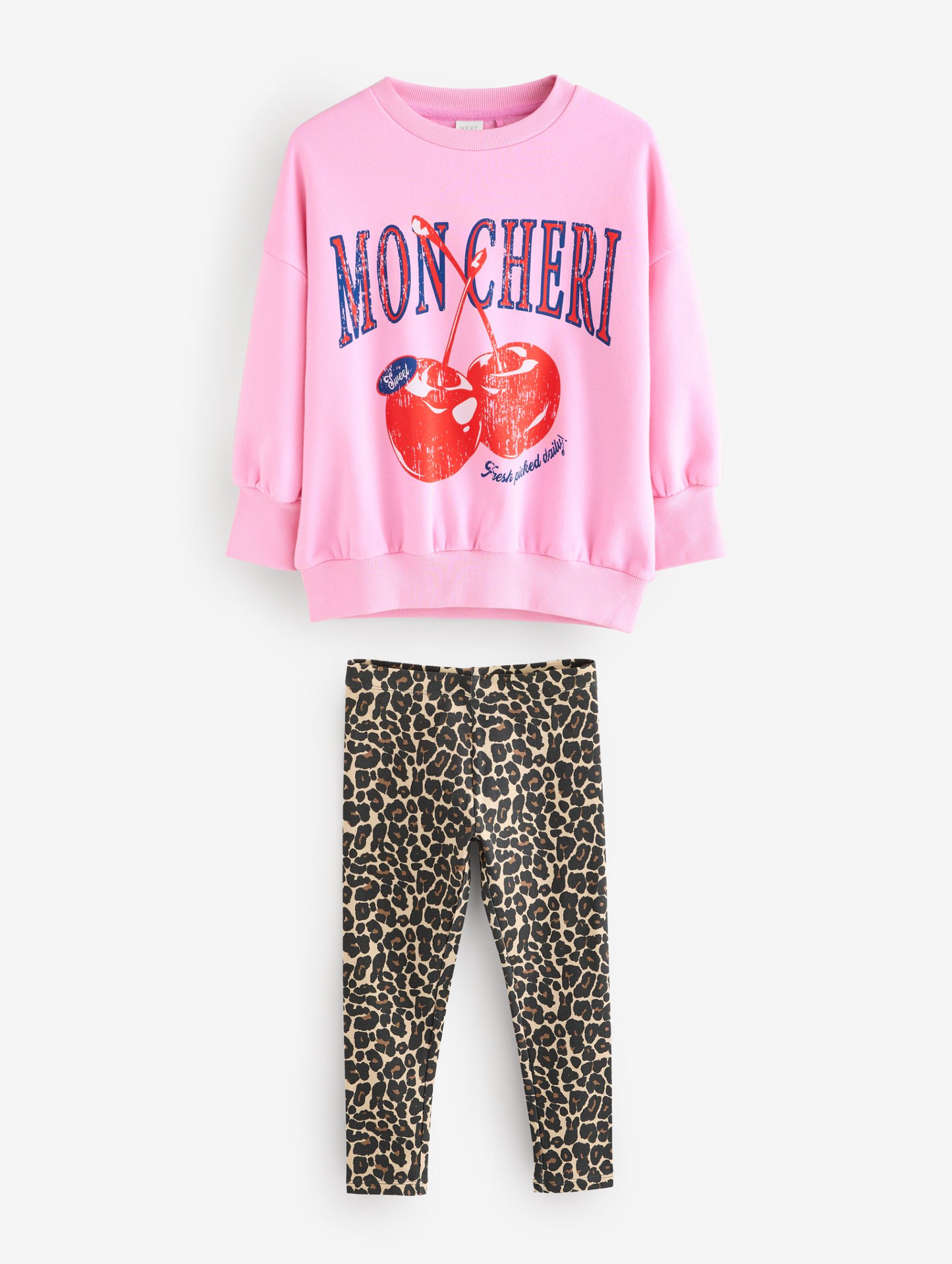 Next Cherry Sweatshirt & Sport Legging Set