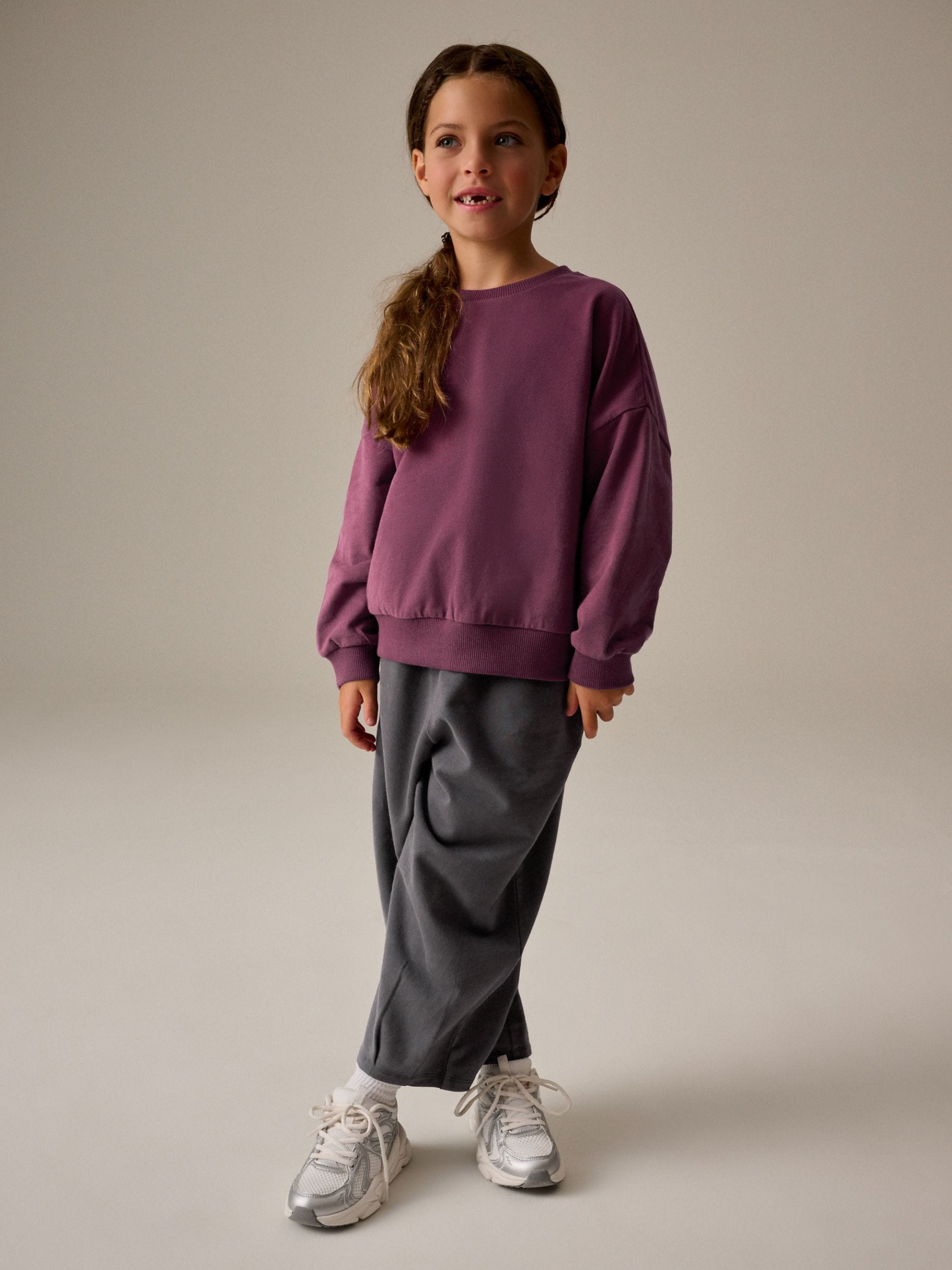 Next Oversized Cotton Sweat & Barrel Jogger Set