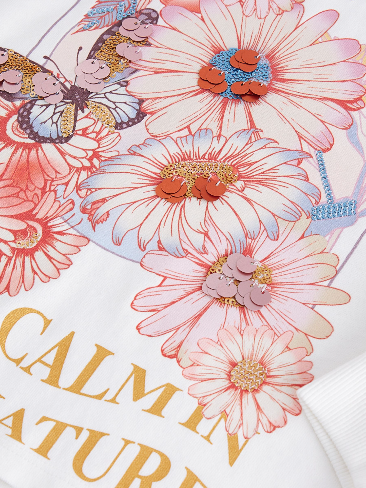 Next Long Sleeve Sequin T-Shirt