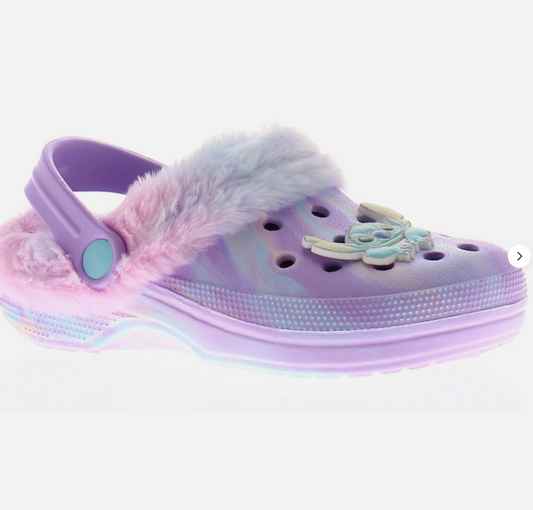 Stitch Purple Clogs